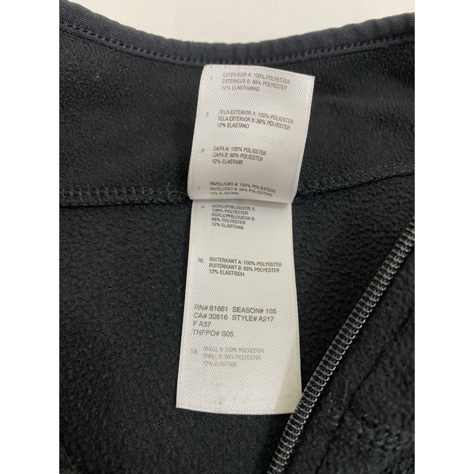 The North Face The North Face Fleece Quarter-zip Pullover Mens XL Black Size US XL / EU 56 / 4 - 6 Thumbnail