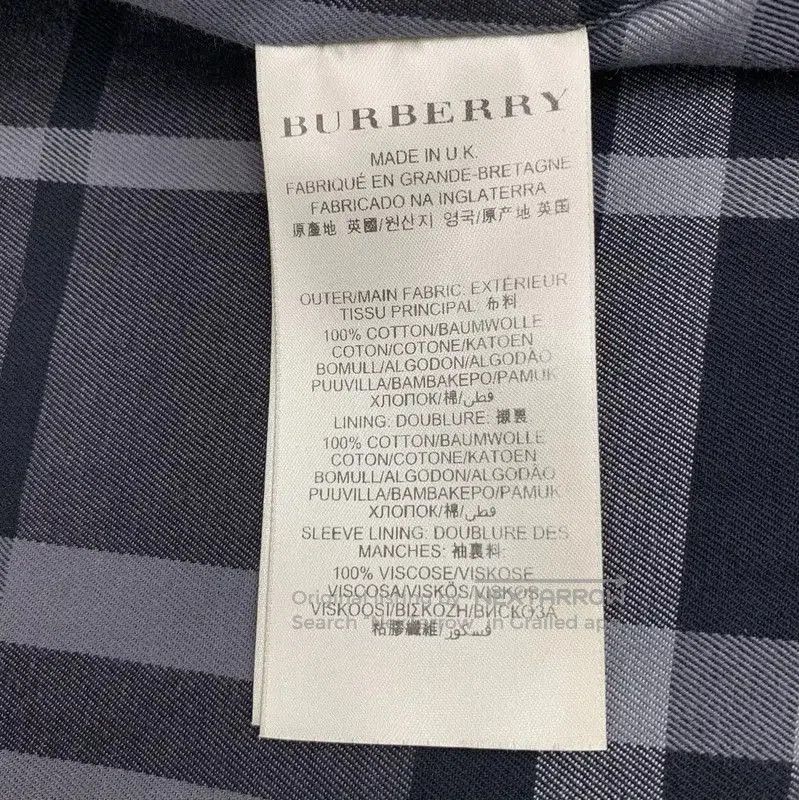Burberry Burberry Black Cotton Men's Trench Coat. Size US L / EU 52-54 / 3 - 7 Thumbnail