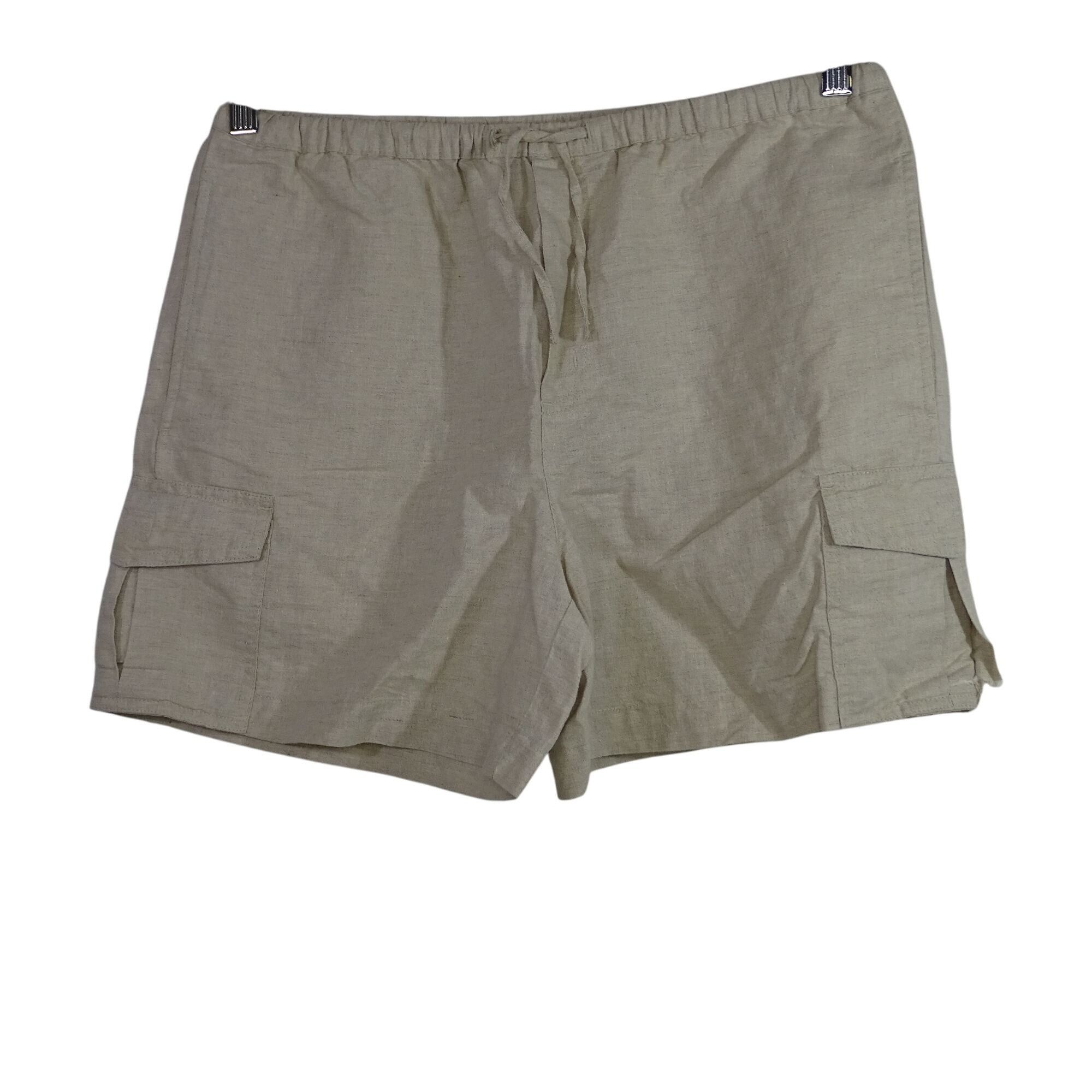 G.H. Bass & Co. G.H. Bass Linen Blend Cargo Shorts Women Size S Tan Pull-on Size 27" / US 4 / IT 40 - 1 Thumbnail