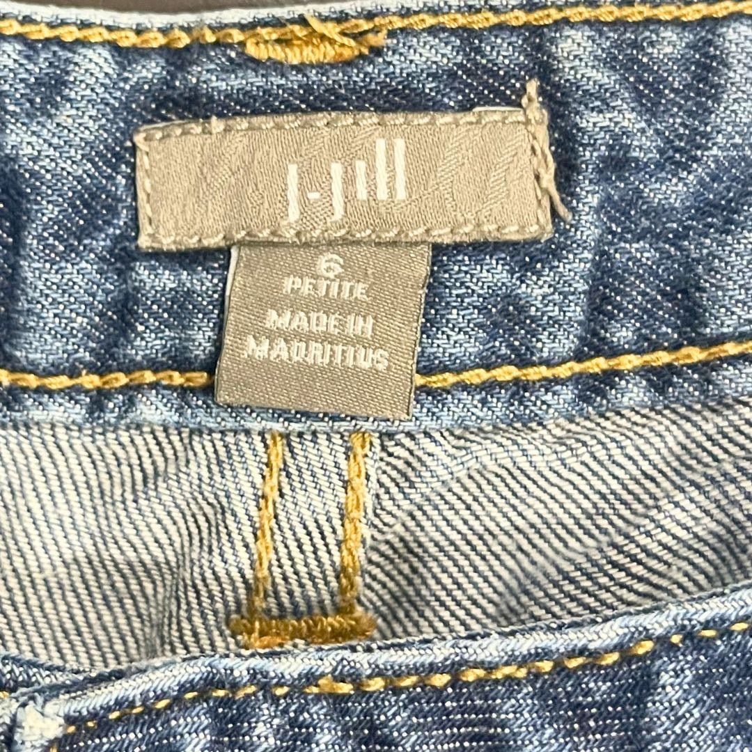J. Jill Denim Jeans Relaxed Fit Medium Wash Classic Straight Size P6 Size 28" / US 6 / IT 42 - 3 Thumbnail