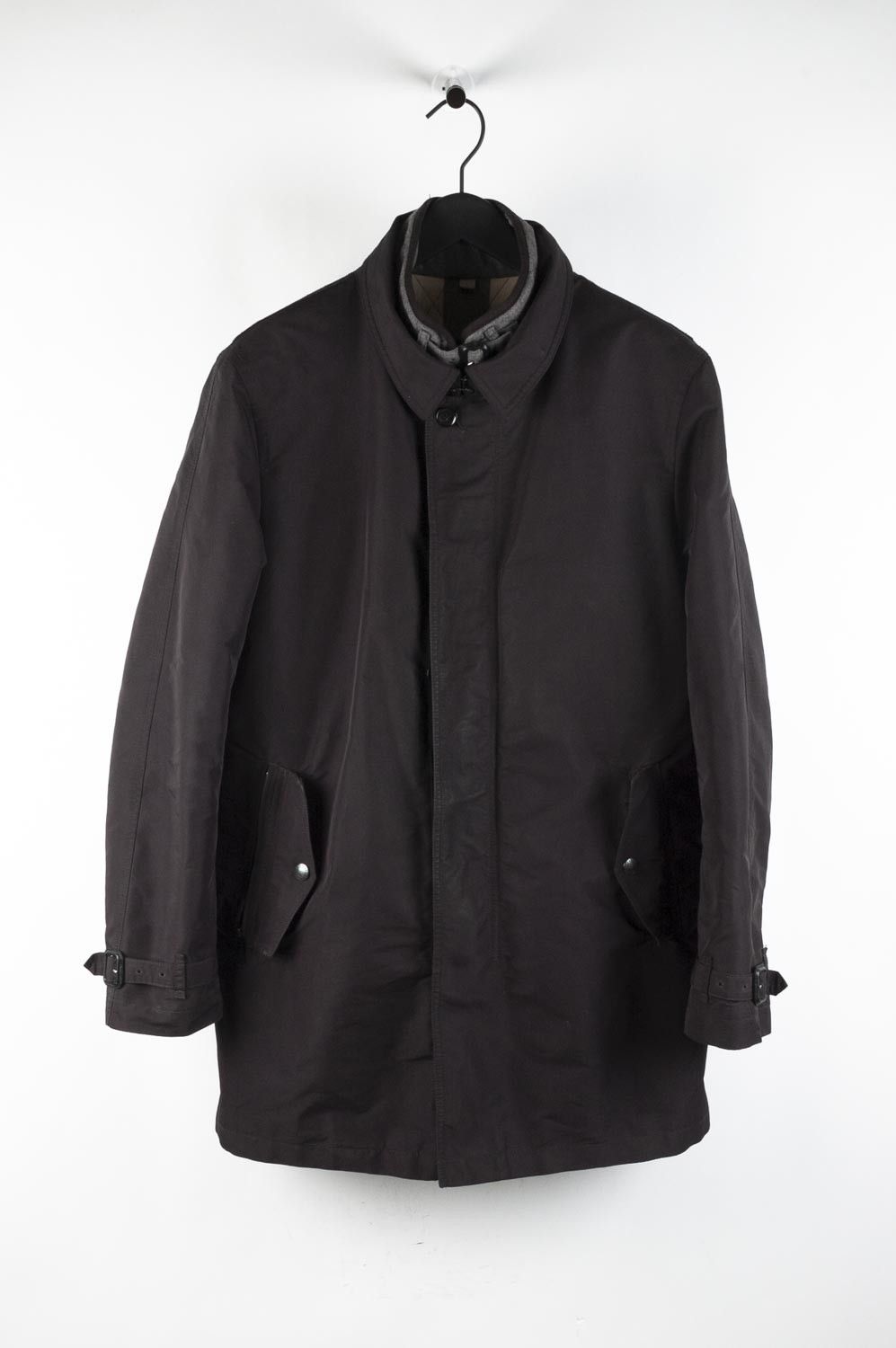 Burberry Brit Parka Jacket Removable Lining Size L H3273