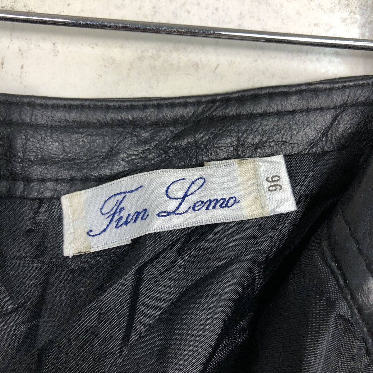 Japanese Brand 📌Vintage Biker Casual Leather Pants Fun Lemo Issey Miyake Size US 38 / EU 54 - 19 Thumbnail