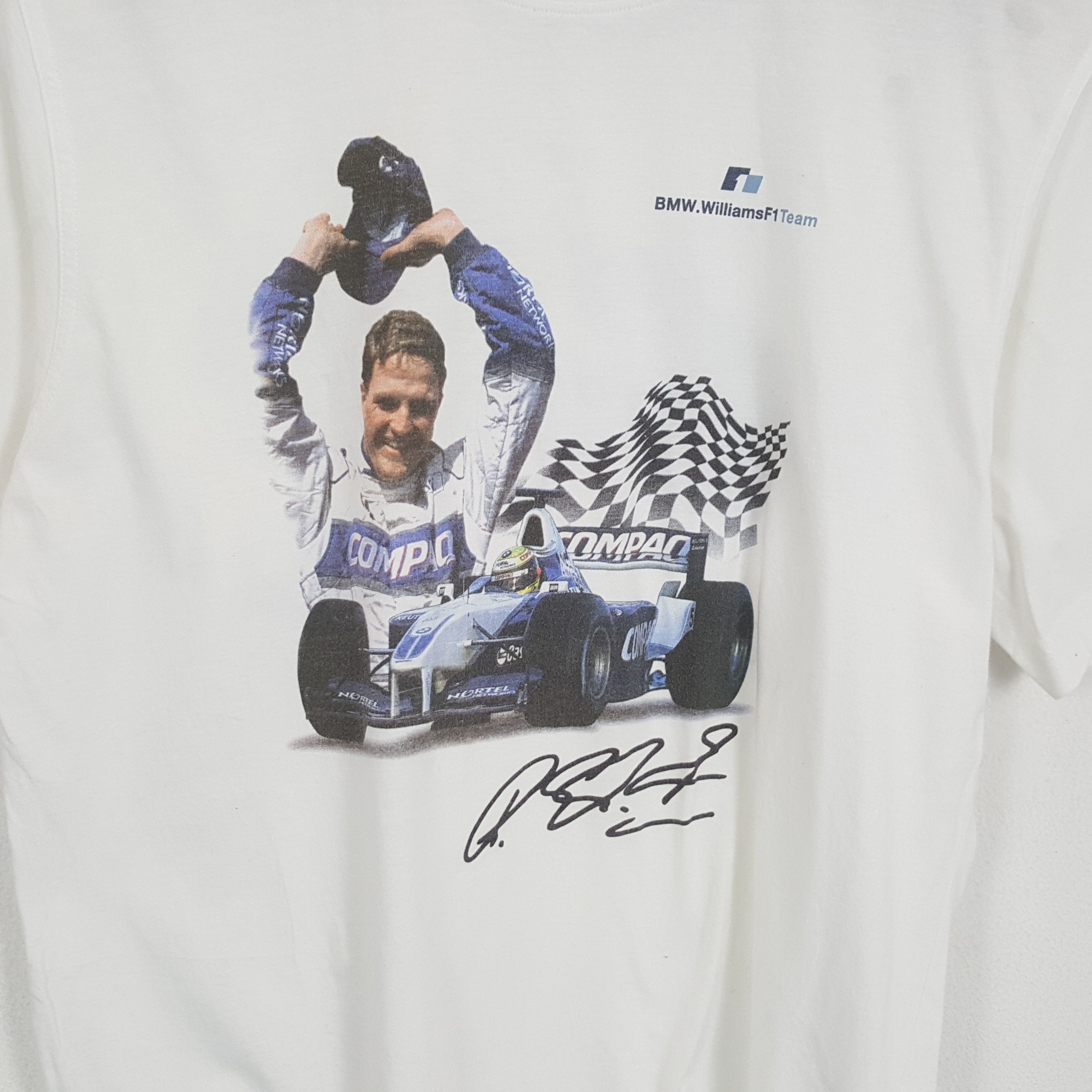 BMW × Vintage BMW WILLIAMS F1 Tshirt Formula One Racing Car Size US M / EU 48-50 / 2 - 2 Thumbnail