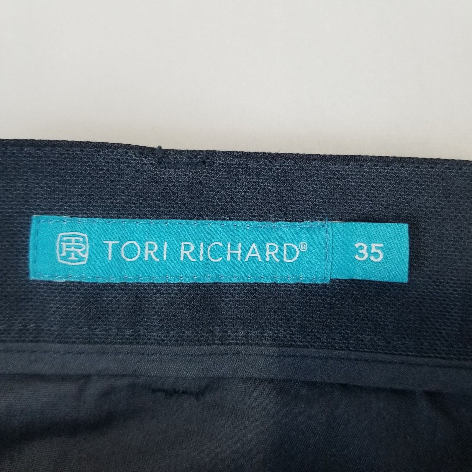 Tori Richard Tori Richard Shorts Mens 35 Blue Flat Front Chino Size US 35 - 3 Thumbnail