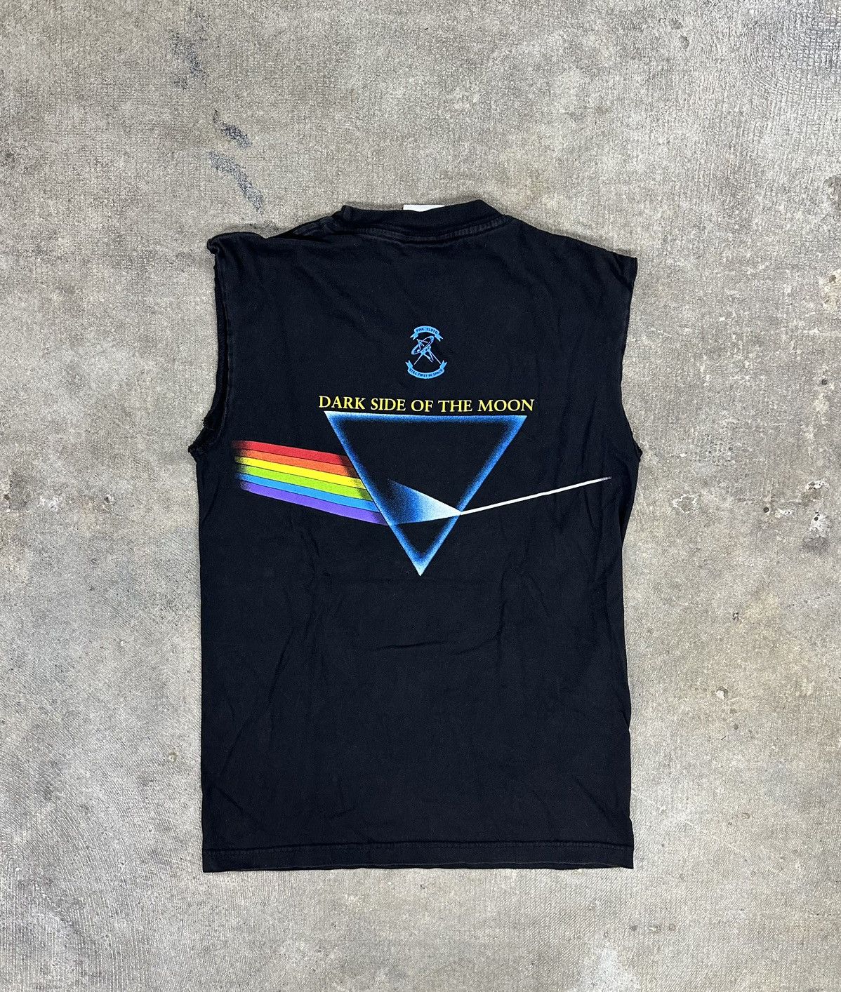 Band Tees × Vintage Crazy Y2K Pink Floyd Dark Side Of The Moon Band Tank Top Size S / US 4 / IT 40 - 2 Thumbnail