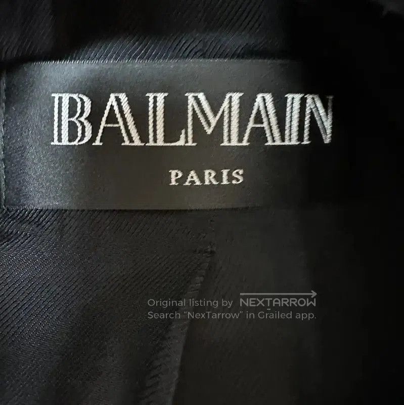Balmain Balmain Navy Double-Breasted Women's Jacket . Size S / US 4 / IT 40 - 3 Thumbnail