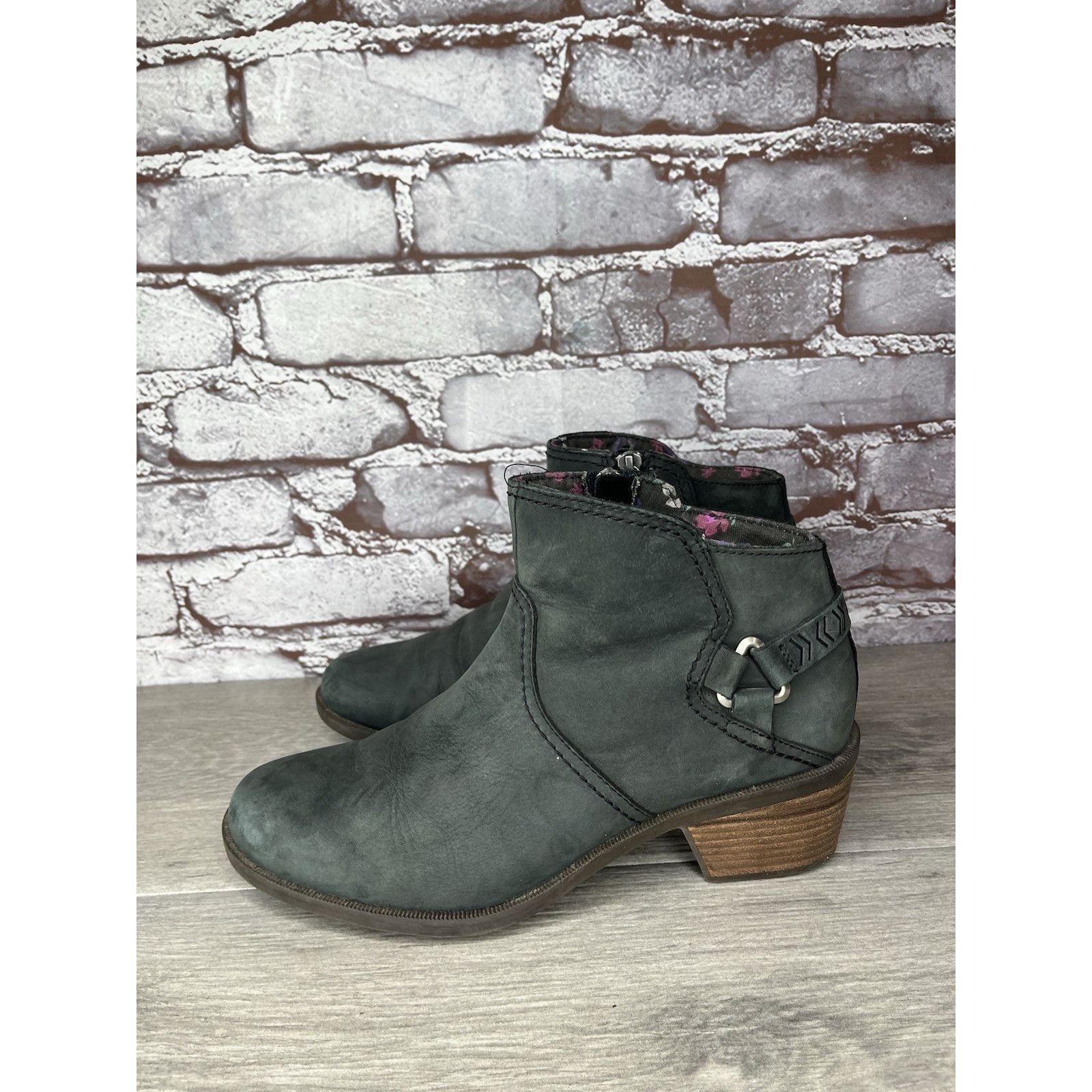 Teva Teva Foxy Ankle Booties Black Casual Comfort Boots Women 8.5 Size US 8.5 / IT 38.5 - 16 Thumbnail