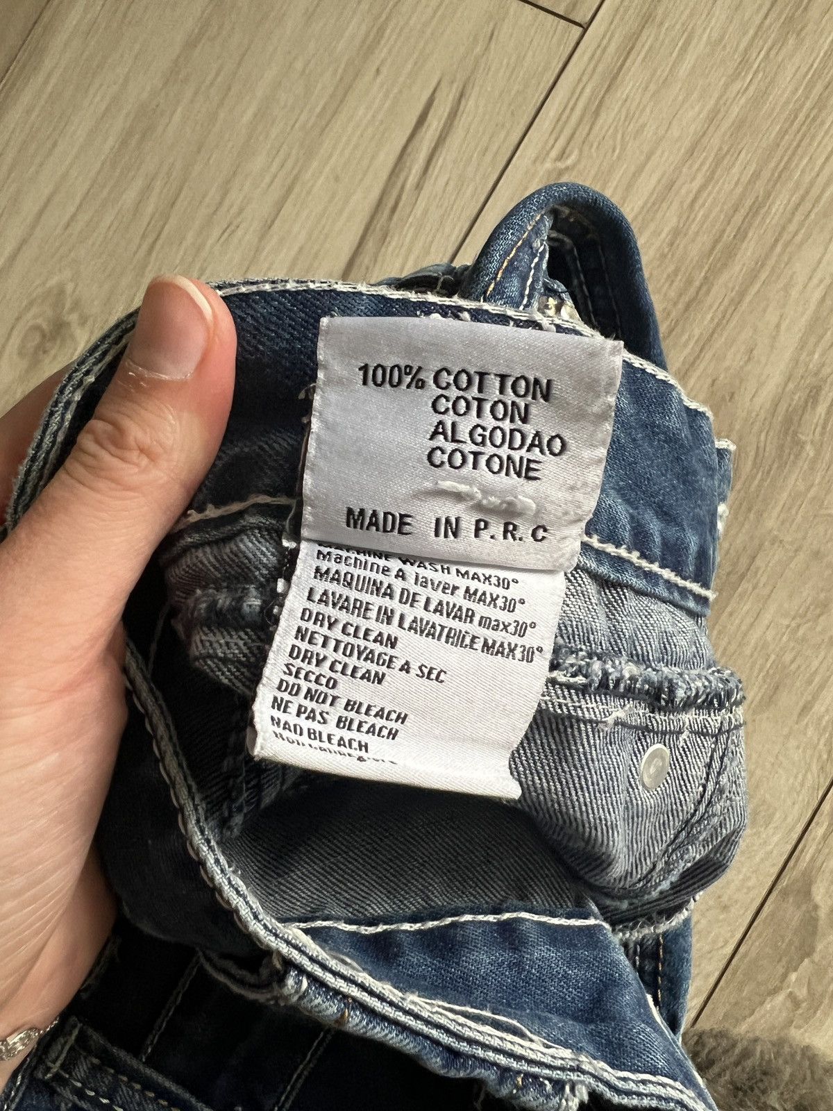 Japanese Brand × Vintage Y2K vintage Kosmo lupo Alien jeans Size US 32 / EU 48 - 9 Thumbnail