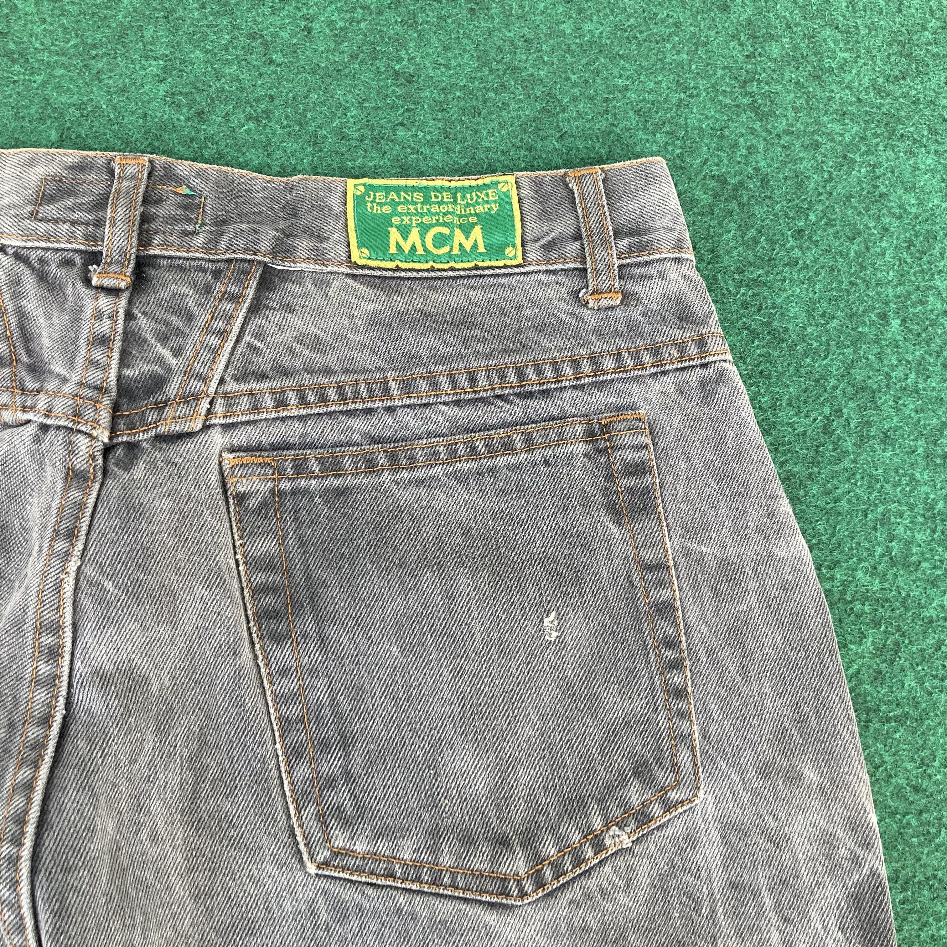 MCM × Vintage Vtg MCM Legere Monogram Jeans Size 29" - 15 Thumbnail