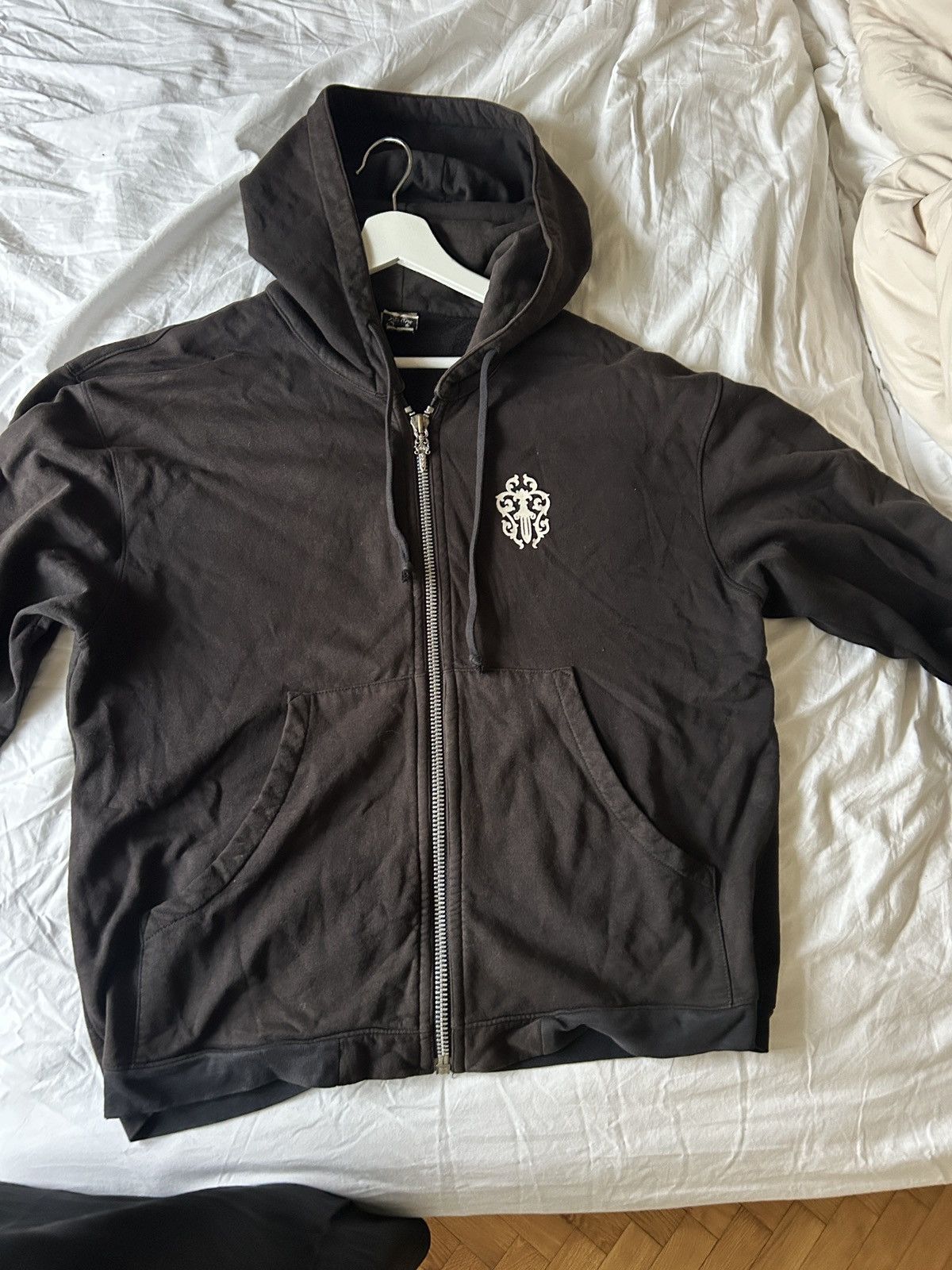 Chrome Hearts Chrome hearts stone dagger zip-up hoodie Size US M / EU 48-50 / 2 - 6 Thumbnail
