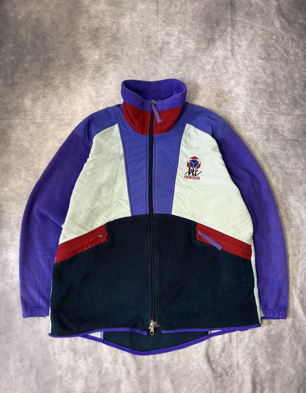 Adidas Vintage adidas Fleece Jacket – Polartec – Size M Size US M / EU 48-50 / 2 - 4 Thumbnail