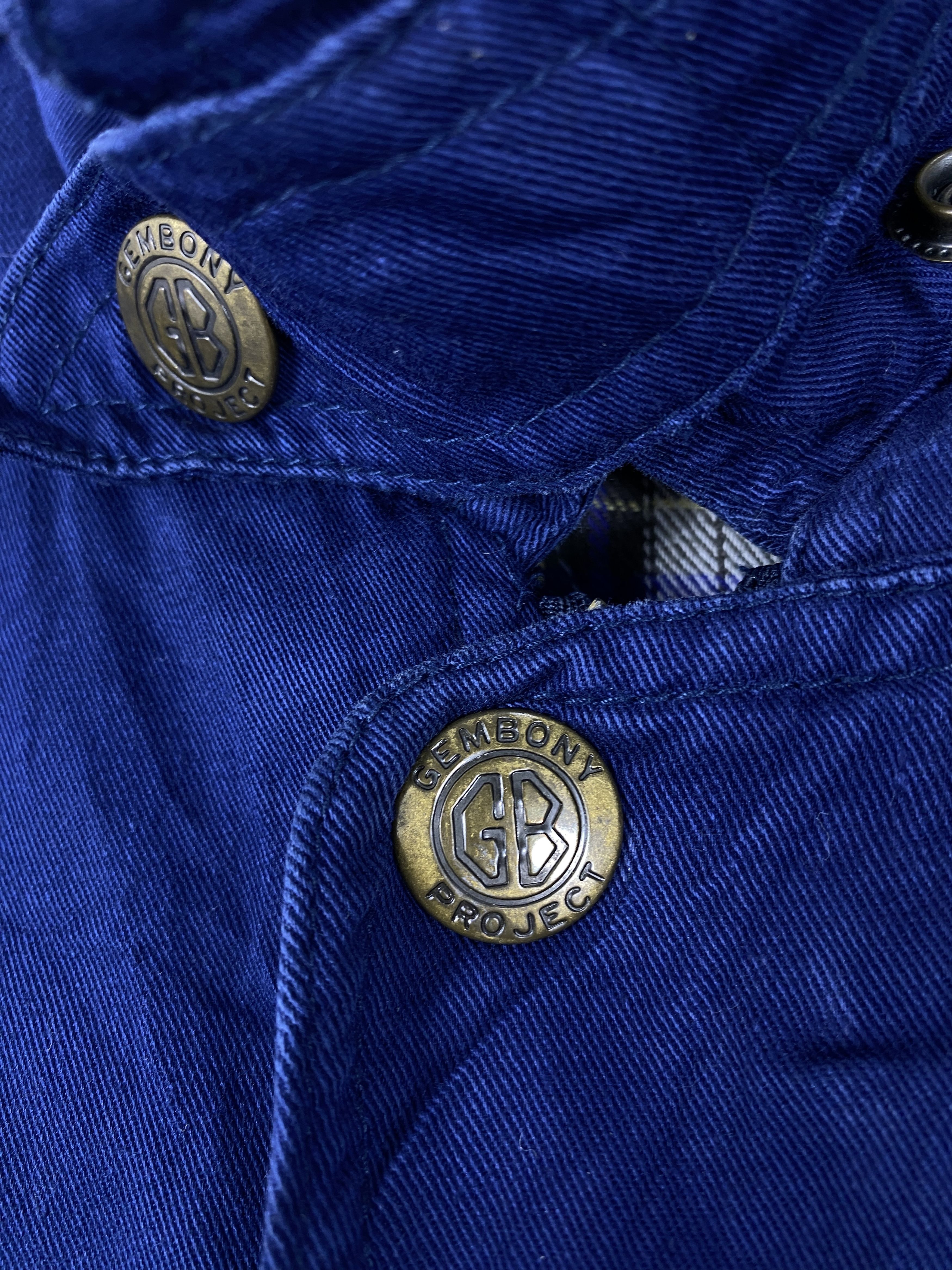 Japanese Brand Vintage Gembony Rugged Utility Flannel Lining Jacket J2183 Size US M / EU 48-50 / 2 - 3 Thumbnail