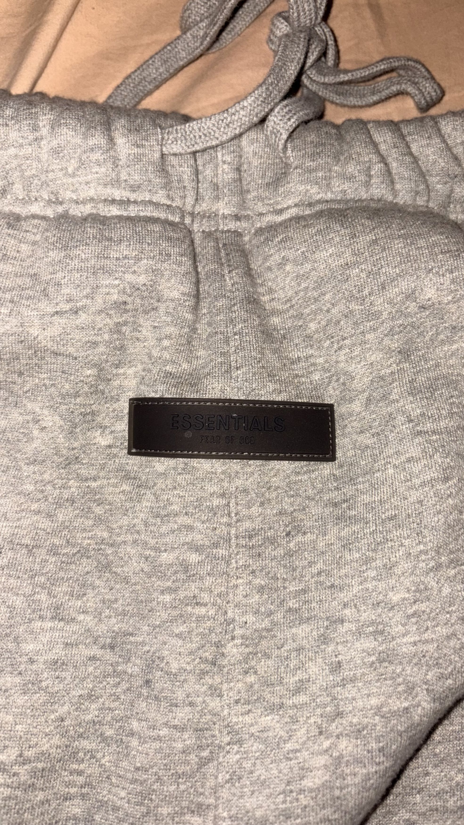 Fear of God Fear of God Essentials Sweatpants 'Dark Oatmeal' Size US 28 / EU 44 - 2 Thumbnail