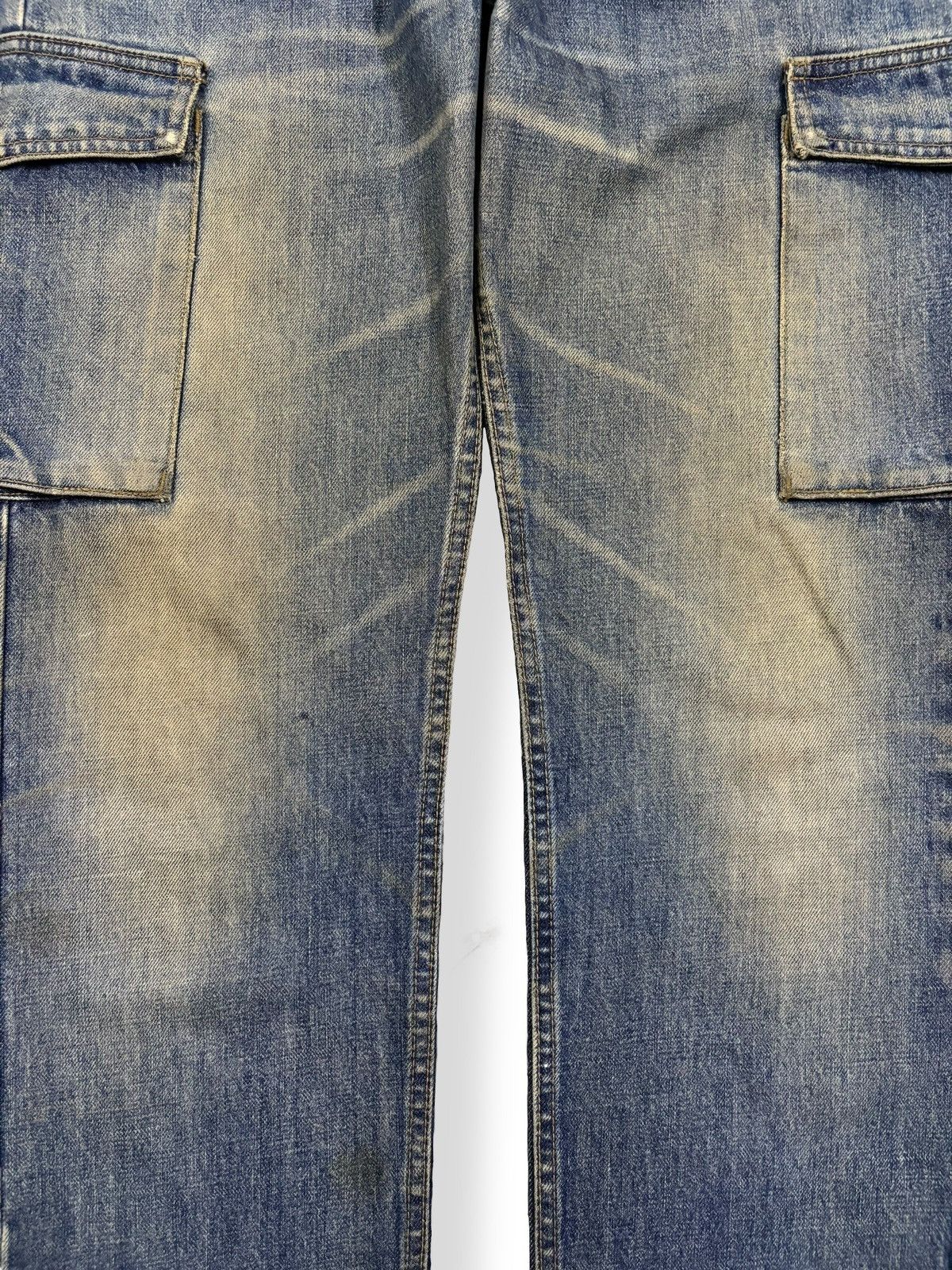 Spellbound Vintage Japanese Brand Spellbound Mud Wash Cargo Jeans Size US 33 - 4 Thumbnail