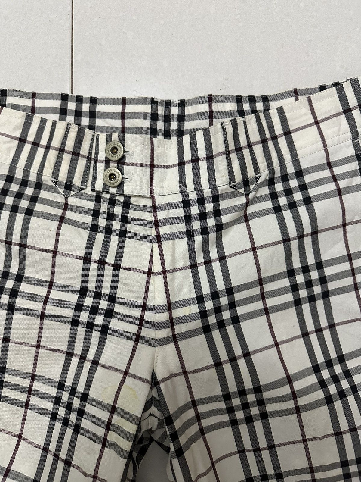 Burberry × Vintage Burberry Nova Check Pants Size 33 Size US 33 - 8 Thumbnail