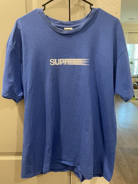 Supreme Motion Logo Tee Royal