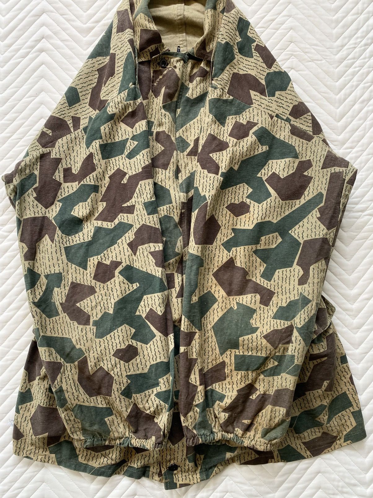 Vintage Issue 60s Bulgarian Splitter Raindrop Camo Jacket Size US L / EU 52-54 / 3 - 6 Thumbnail
