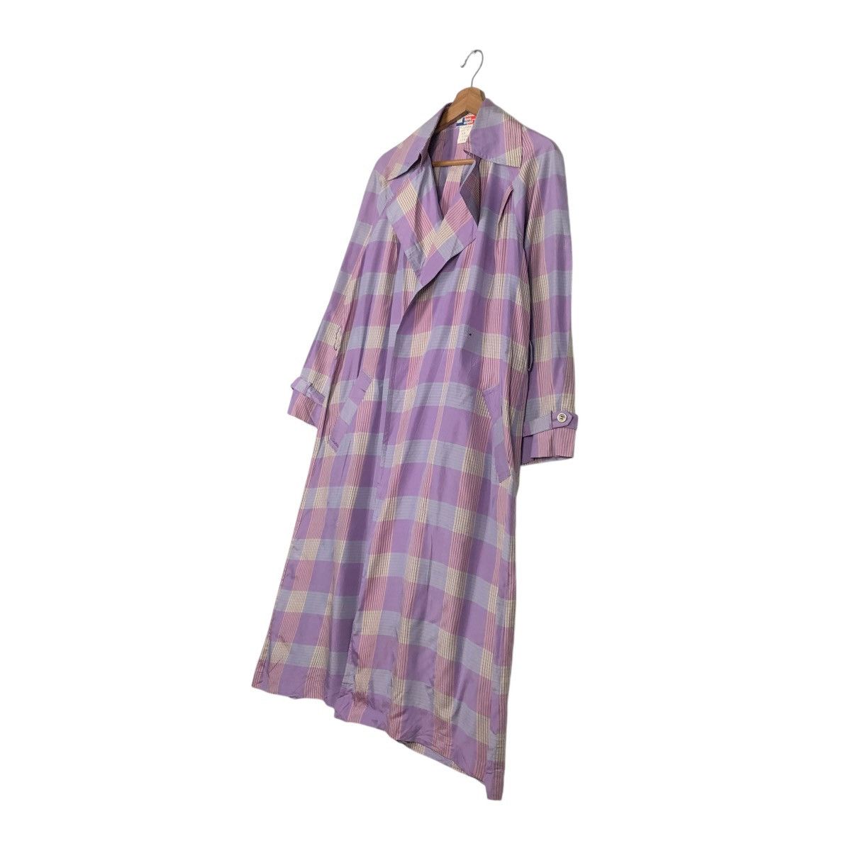 Issey Miyake 🔥VINTAGE 70’s ISSEY MIYAKE LONG JACKET TARTAN DESIGN RUNWAY Size US M / EU 48-50 / 2 - 2 Thumbnail