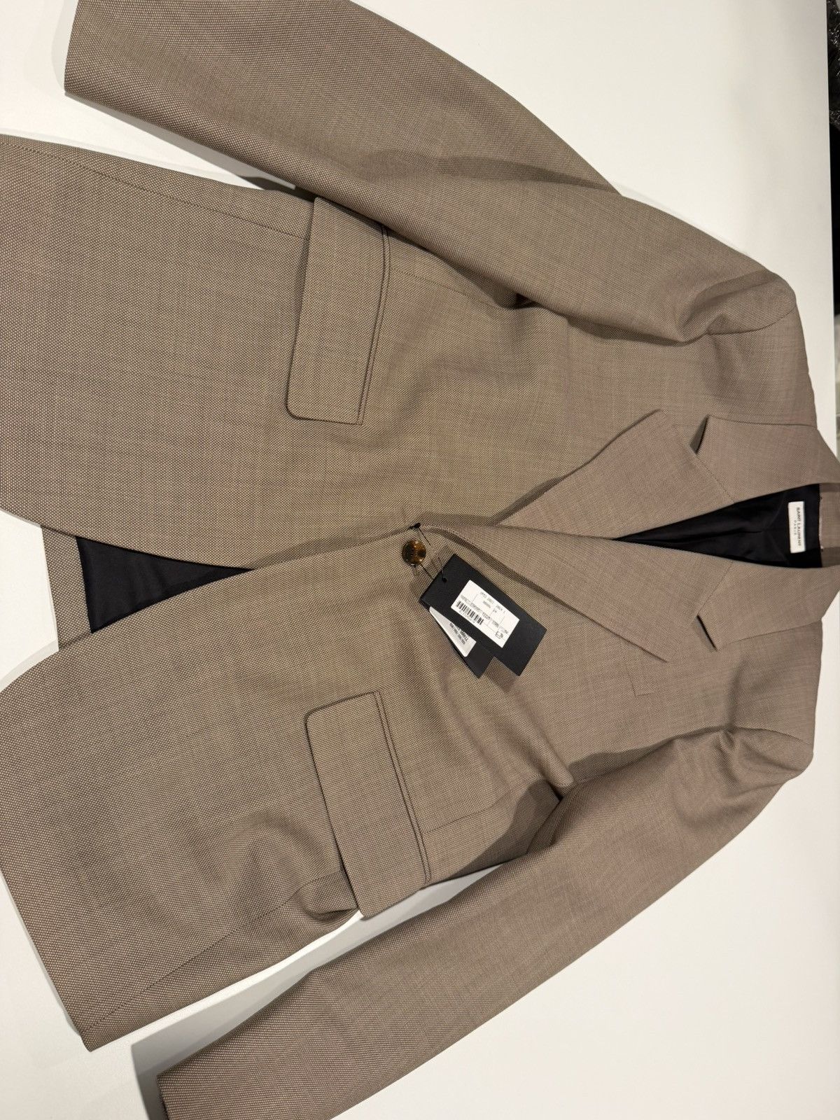 Saint Laurent Paris Saint laurent 2024 silk blazer. 54/44.$3700 Size 44R - 7 Thumbnail