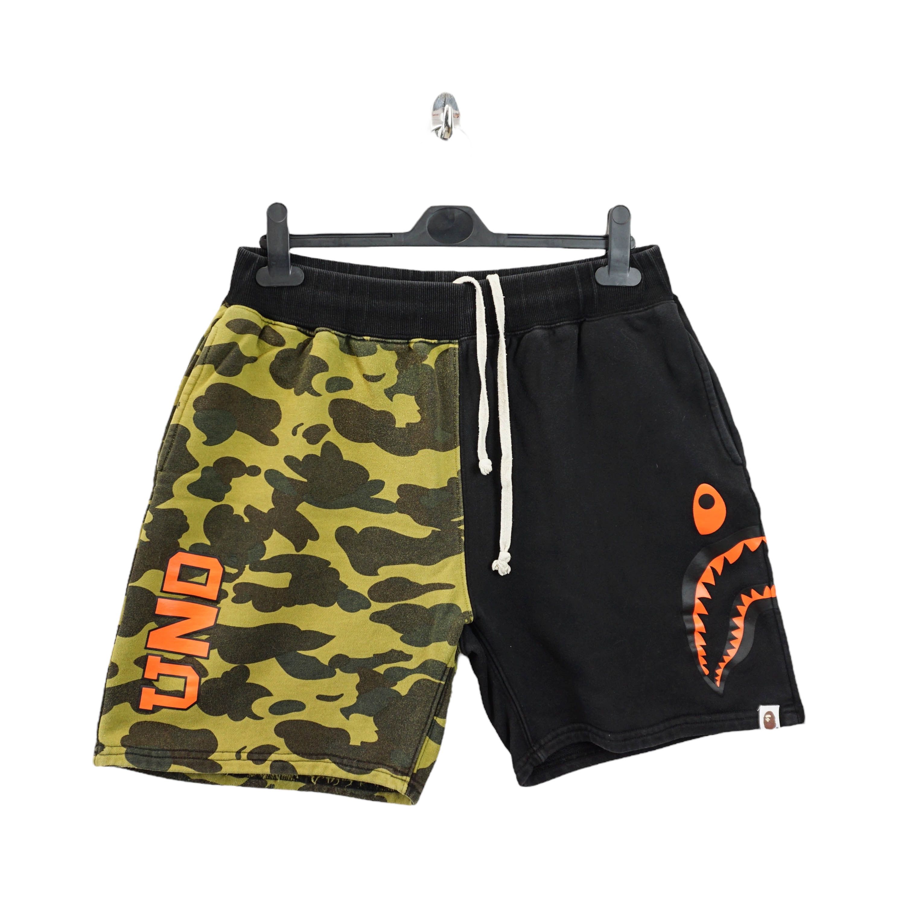 Bape Side Shark Beach Shorts | Grailed