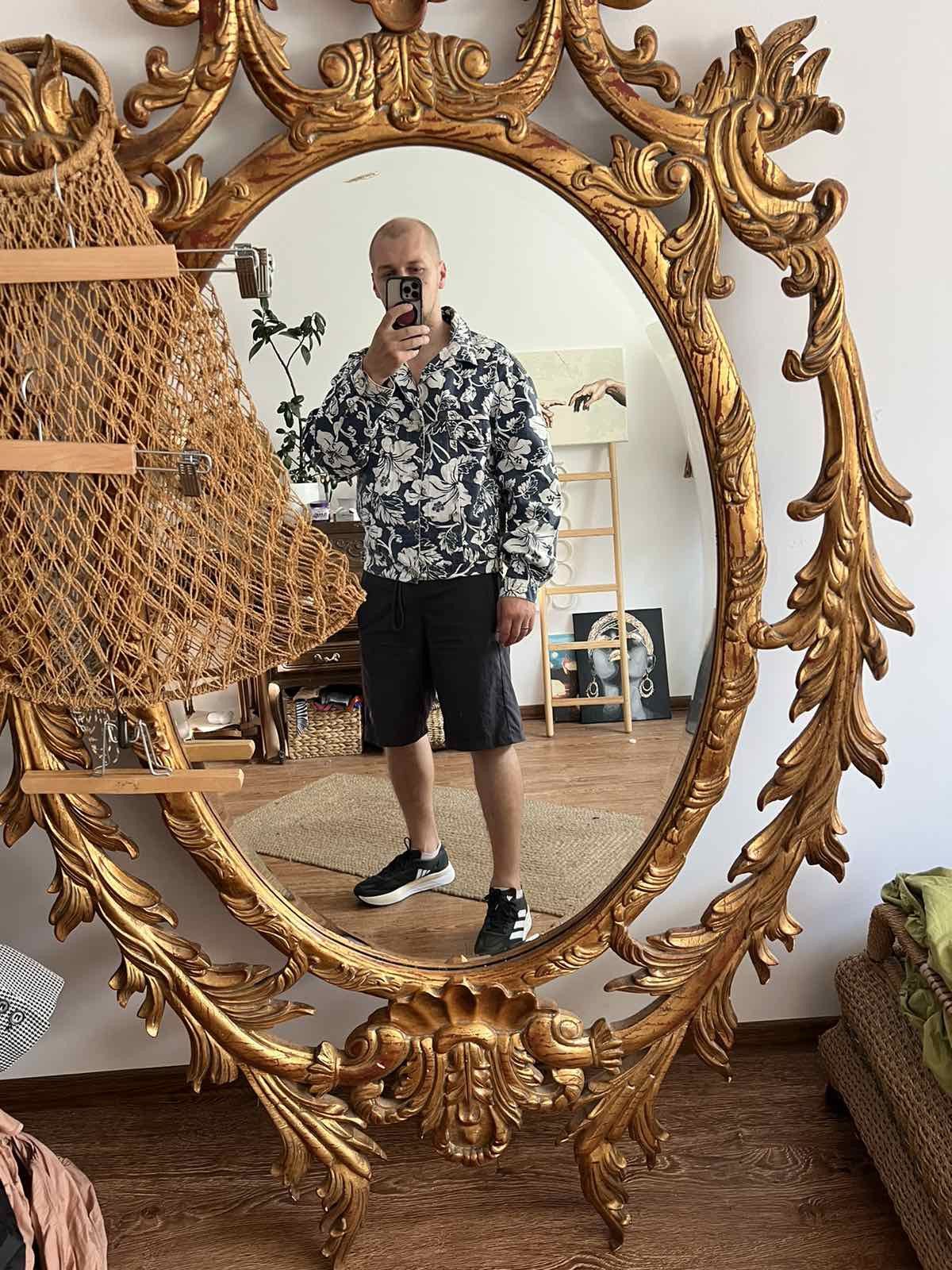 Diesel × Vintage Rare Diesel Y2K Vintage Hawaiian Denim Jacket 90s Size US M / EU 48-50 / 2 - 5 Thumbnail