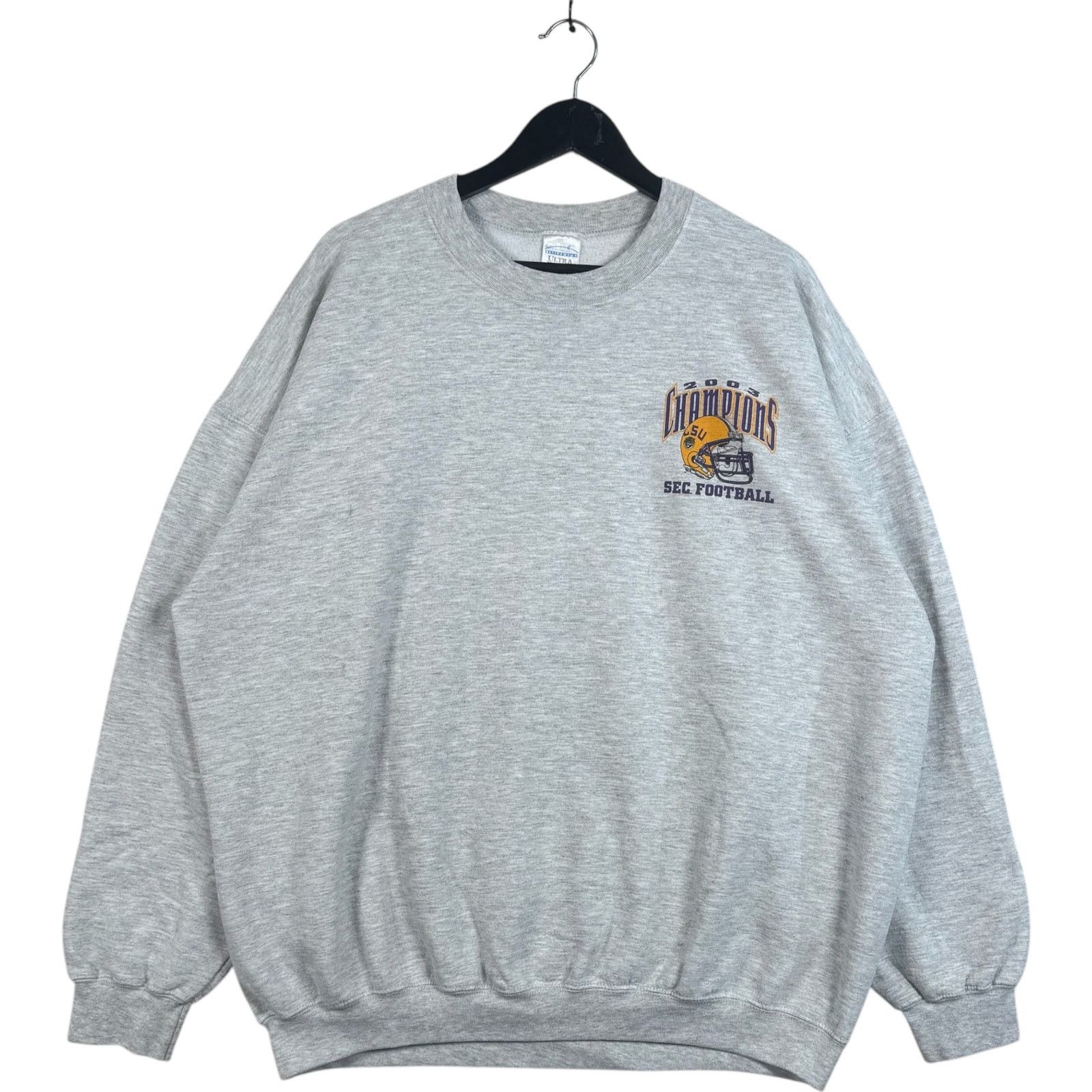 Gildan Vintage LSU Tigers SEC Champions Mullet Crewneck XXL Size US XXL / EU 58 / 5 - 1 Thumbnail