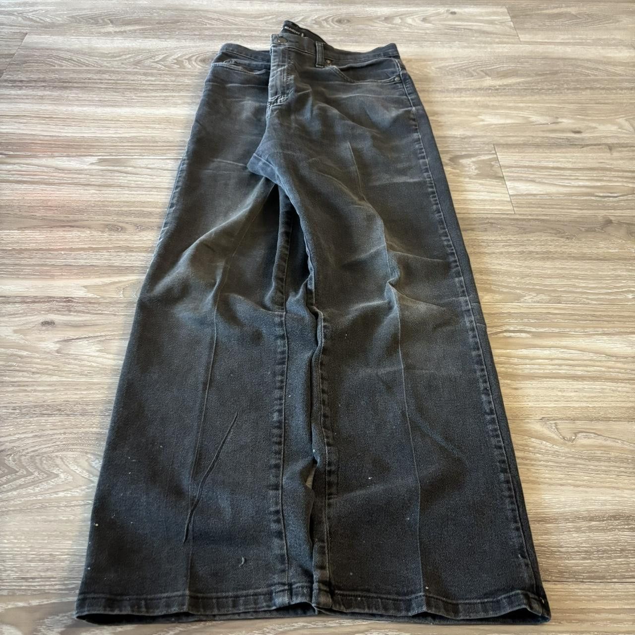 Vintage Crazy Vintage Y2K/2000s Grunge Black Skater Denim Jeans! 36x30 Size US 36 / EU 52 - 3 Thumbnail