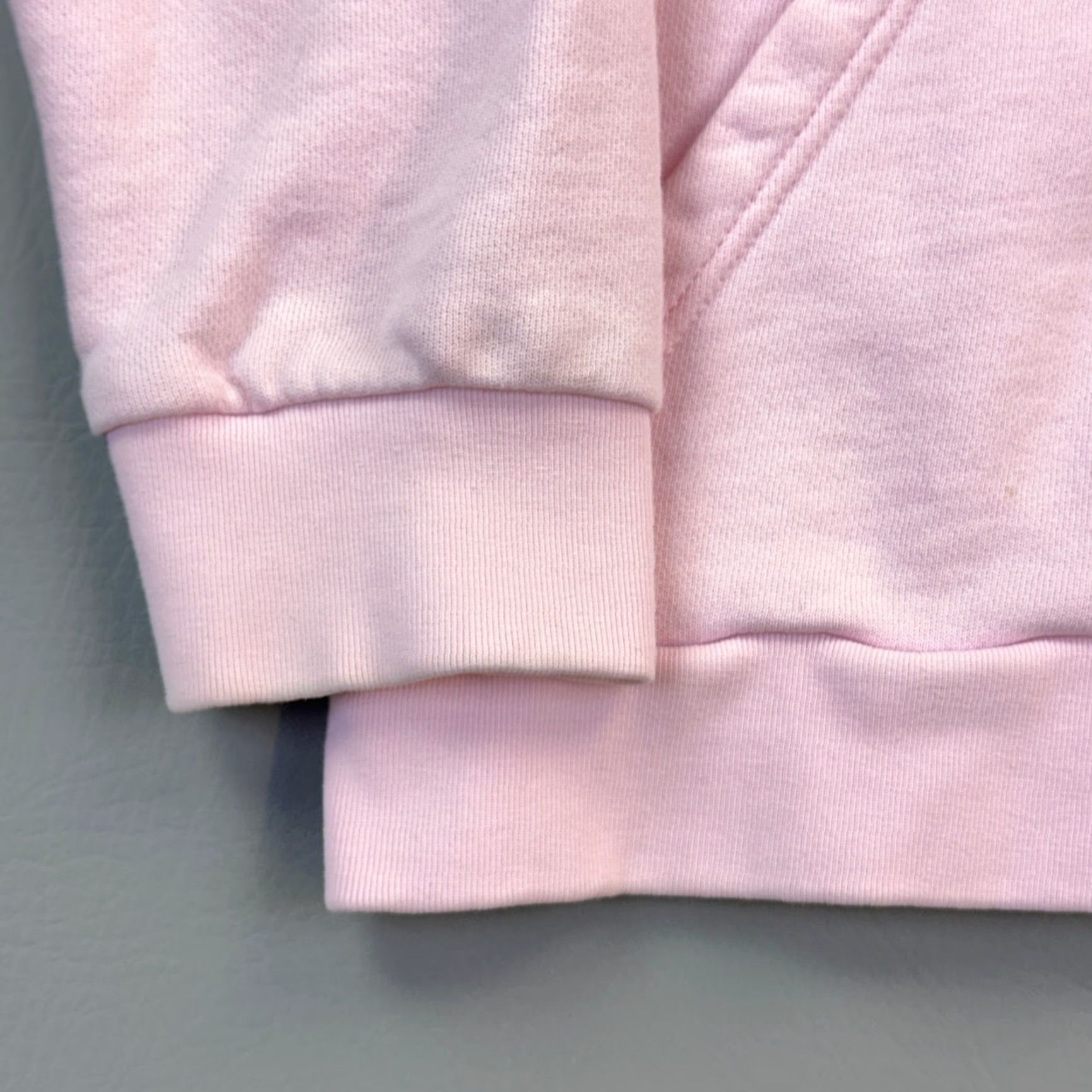 Adidas Adidas Originals Hoodie Mens Medium Pink French Terry Trefoil Logo Pullover Size US M / EU 48-50 / 2 - 2 Thumbnail