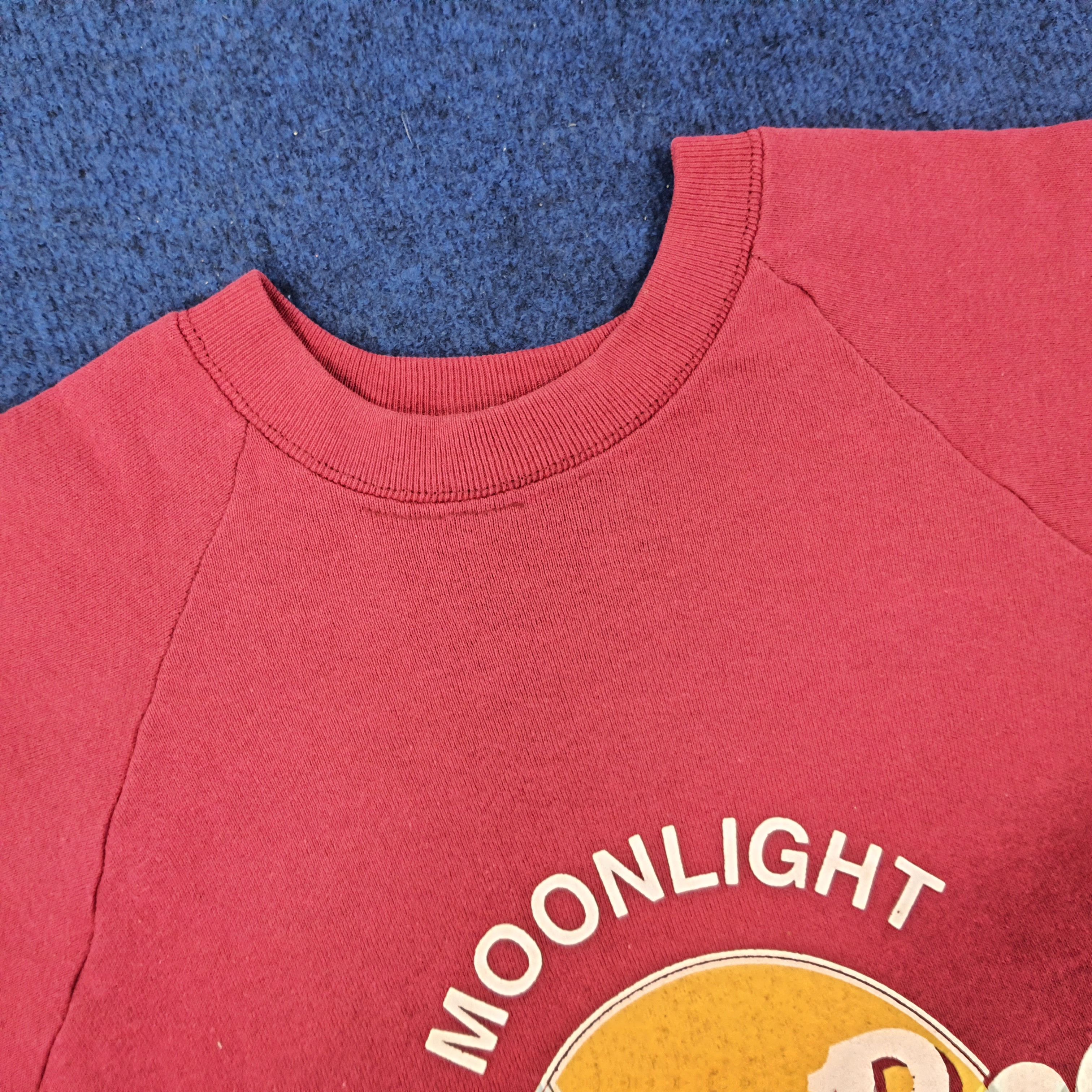 Vintage Vintage Moonlight Heart Beat Boy Forever Sweatshirt C222N7 Size US L / EU 52-54 / 3 - 4 Thumbnail