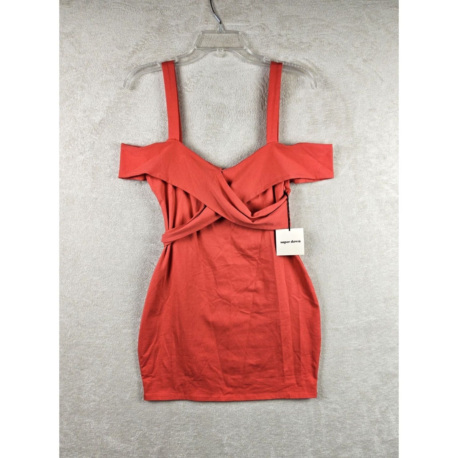 superdown Superdown Dress Sleeveless Mini Coral M Women’s Size M Short 22" Length Maxi? Size M / US 6-8 / IT 42-44 - 2 Thumbnail