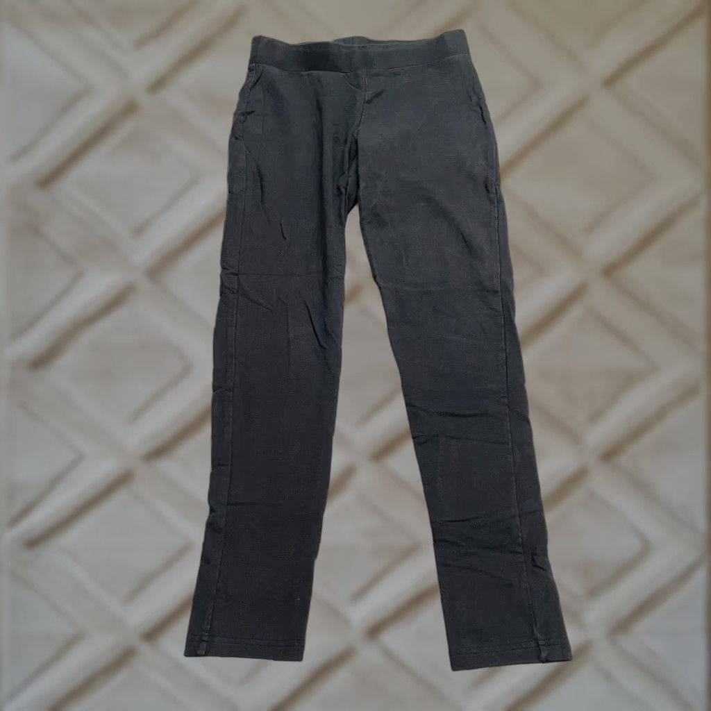 Rachel Zoe Rachel Zoe Casual Compression Leggings Women Medium Black Mid Rise Stretch 28x28 Size 32" / US 10 / IT 46 - 1 Thumbnail