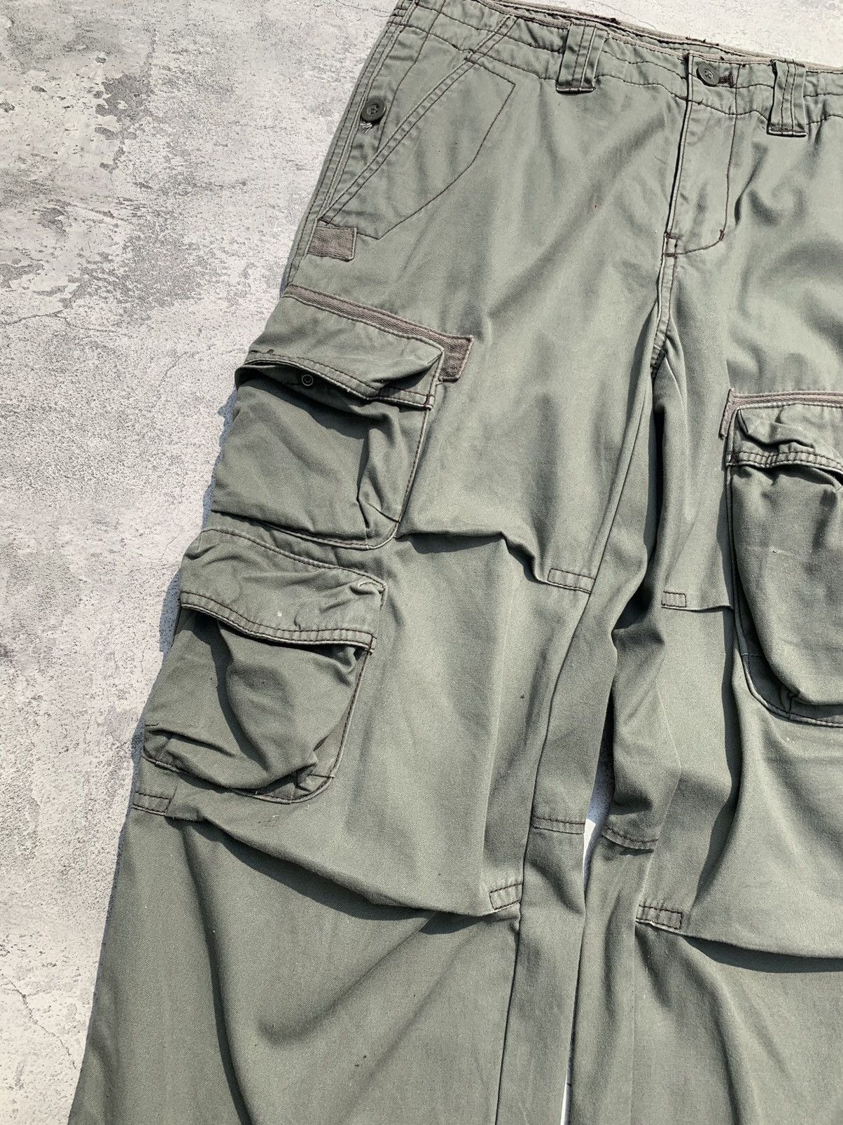 Japanese Brand × PPFM × Tete Homme NII 3d multipocket cargo pants Size US 30 / EU 46 - 2 Thumbnail