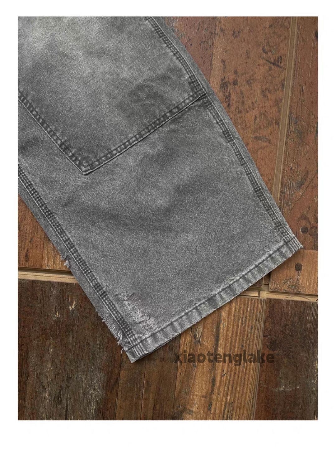 Jean xtl vintage washed faded loose baggy carpenter cargo jeans Size US 30 / EU 46 - 7 Thumbnail