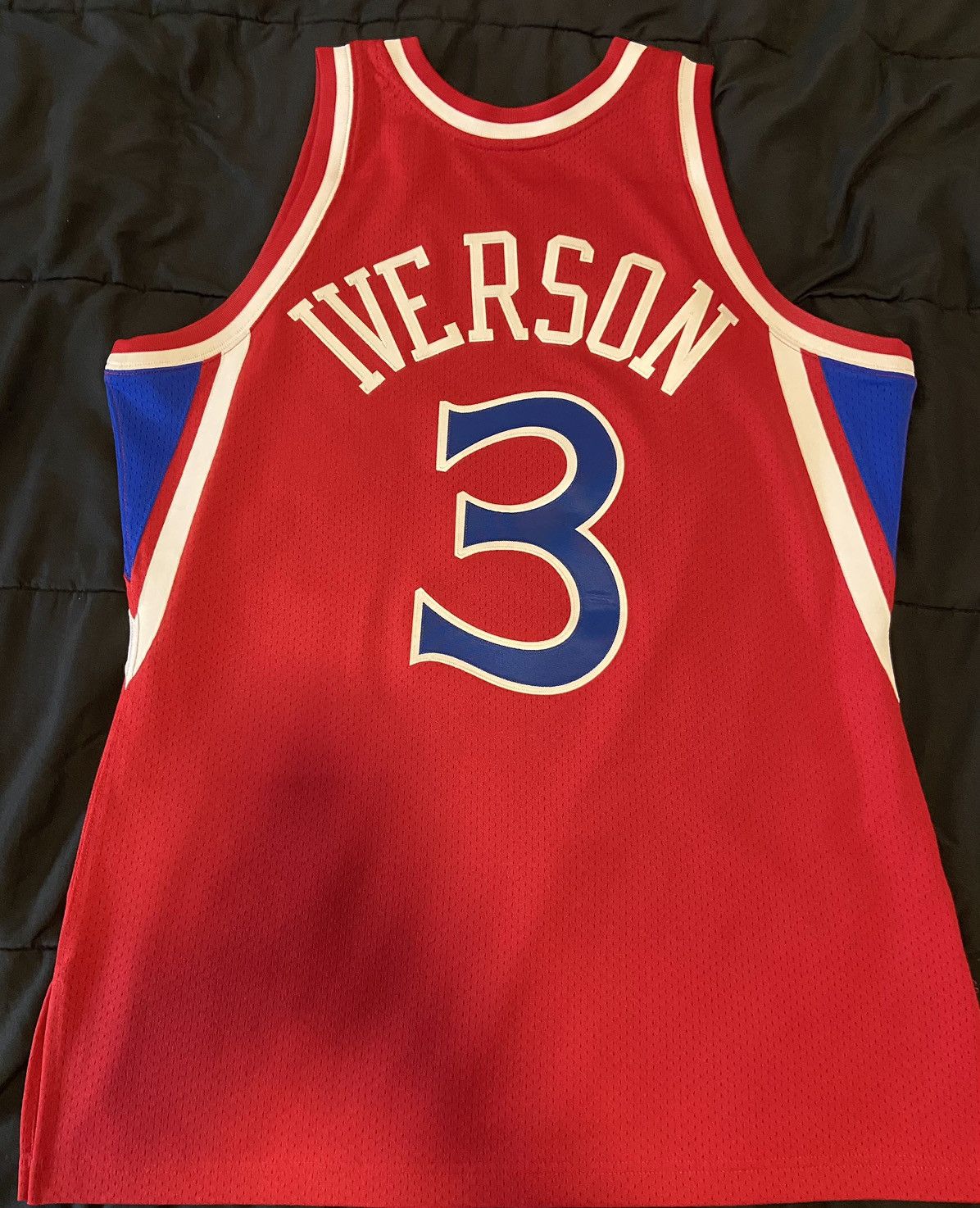 Mitchell & Ness Authentic Allen Iverson Philadelphia 76ers jersey Size US L / EU 52-54 / 3 - 2 Thumbnail