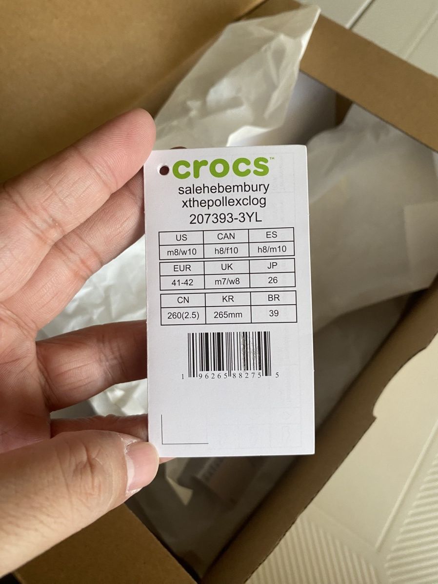 Crocs × Salehe Bembury Crocs Salehe Bembury Manta Size US 8 / EU 41 - 7 Thumbnail