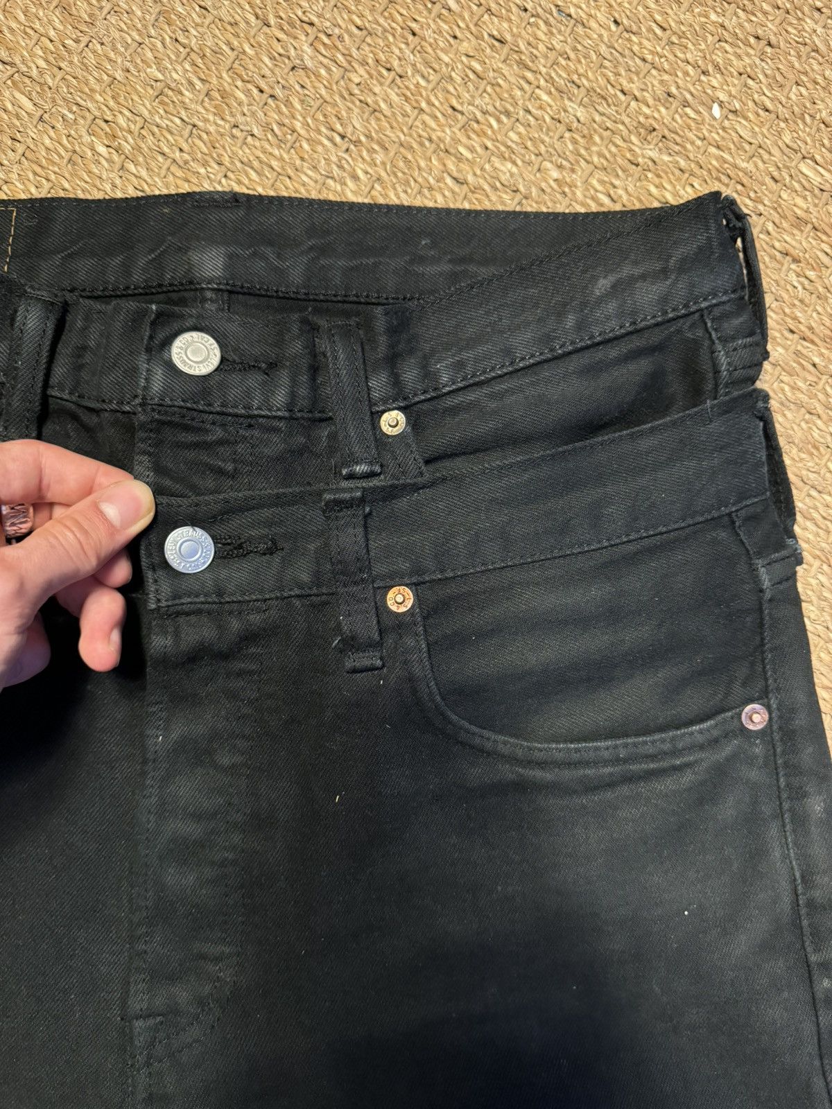 Levi's Vintage Clothing × Vintage 1/1 Double Levi’s from 16’ Size US 30 / EU 46 - 3 Thumbnail