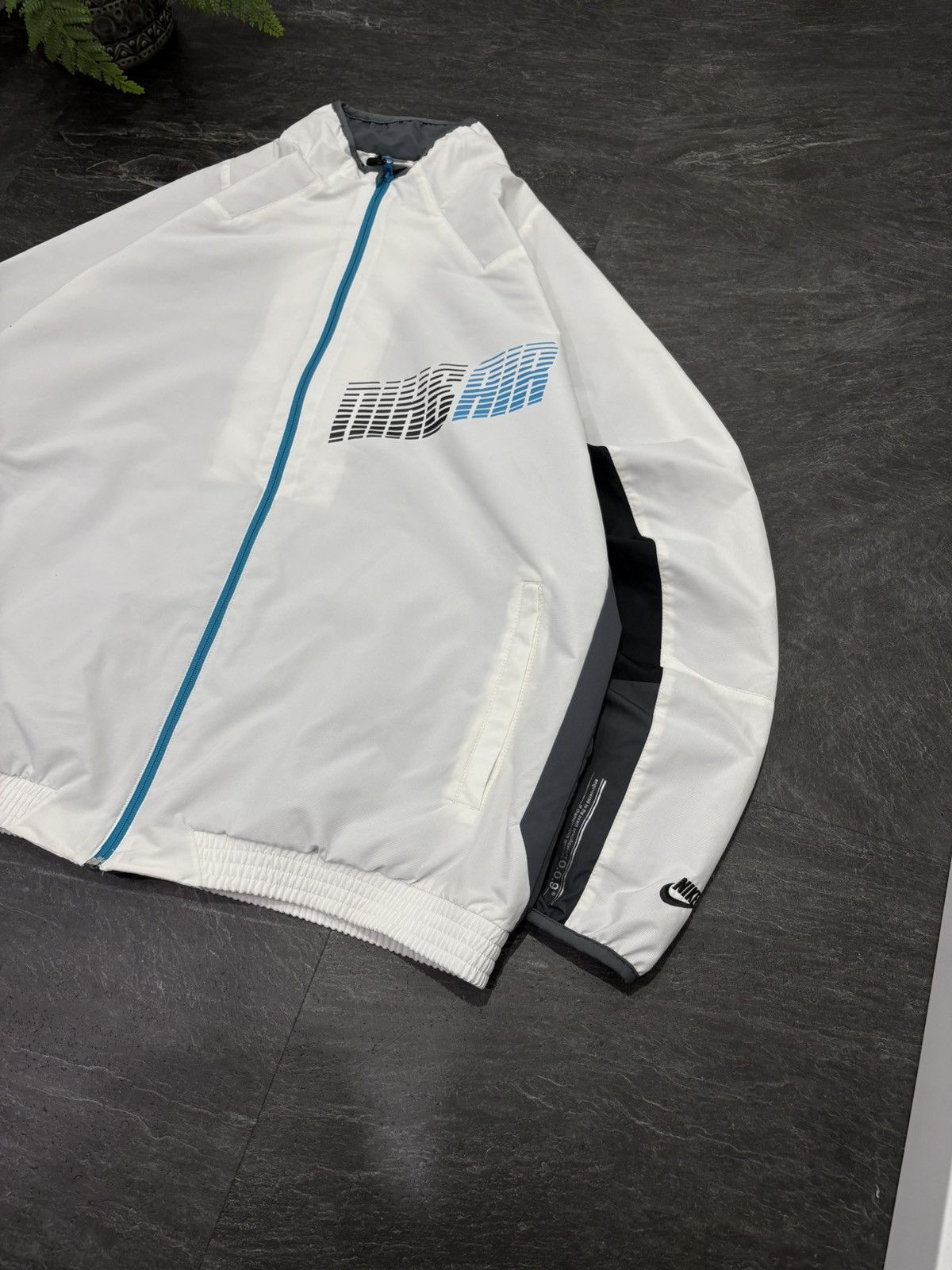 Nike 00s Vintage Nike Air Nylon Drill Jacket Big Logo Size US XXL / EU 58 / 5 - 4 Thumbnail
