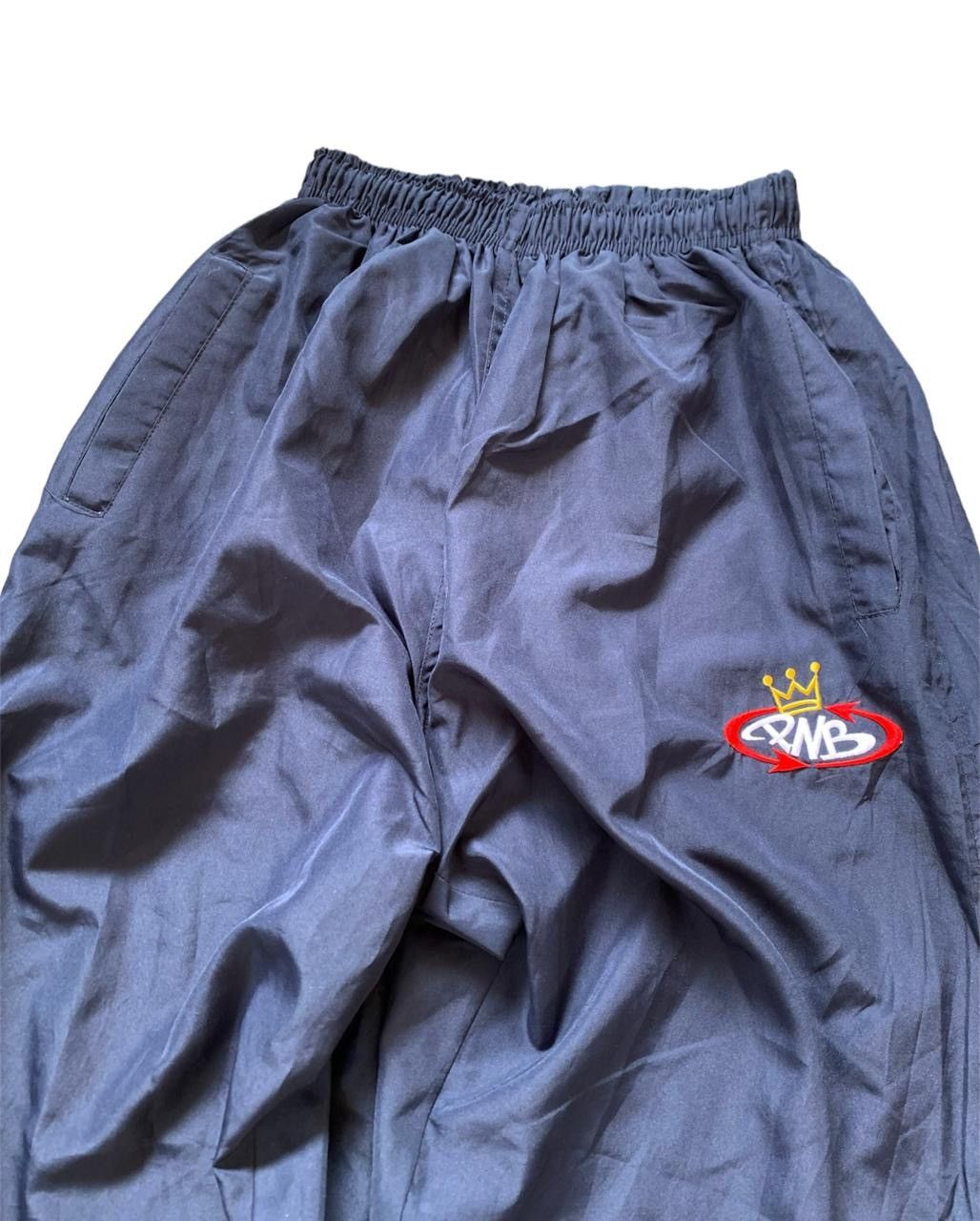 Fubu × Vintage Pnb Nations Nylon Hip Hop Skate Relaxed Pants Size US 26 / EU 42 - 2 Thumbnail