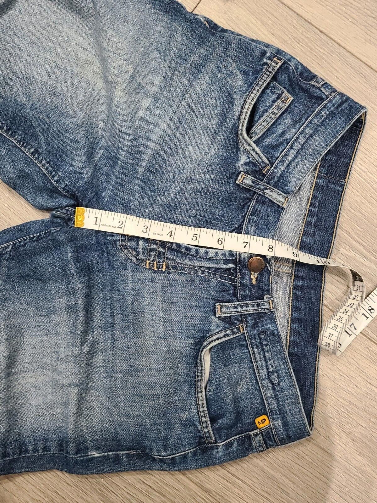 Designer Meltin Pot Jeans Size 29 New Bell Medium Wash School 8 Size 29" - 7 Thumbnail