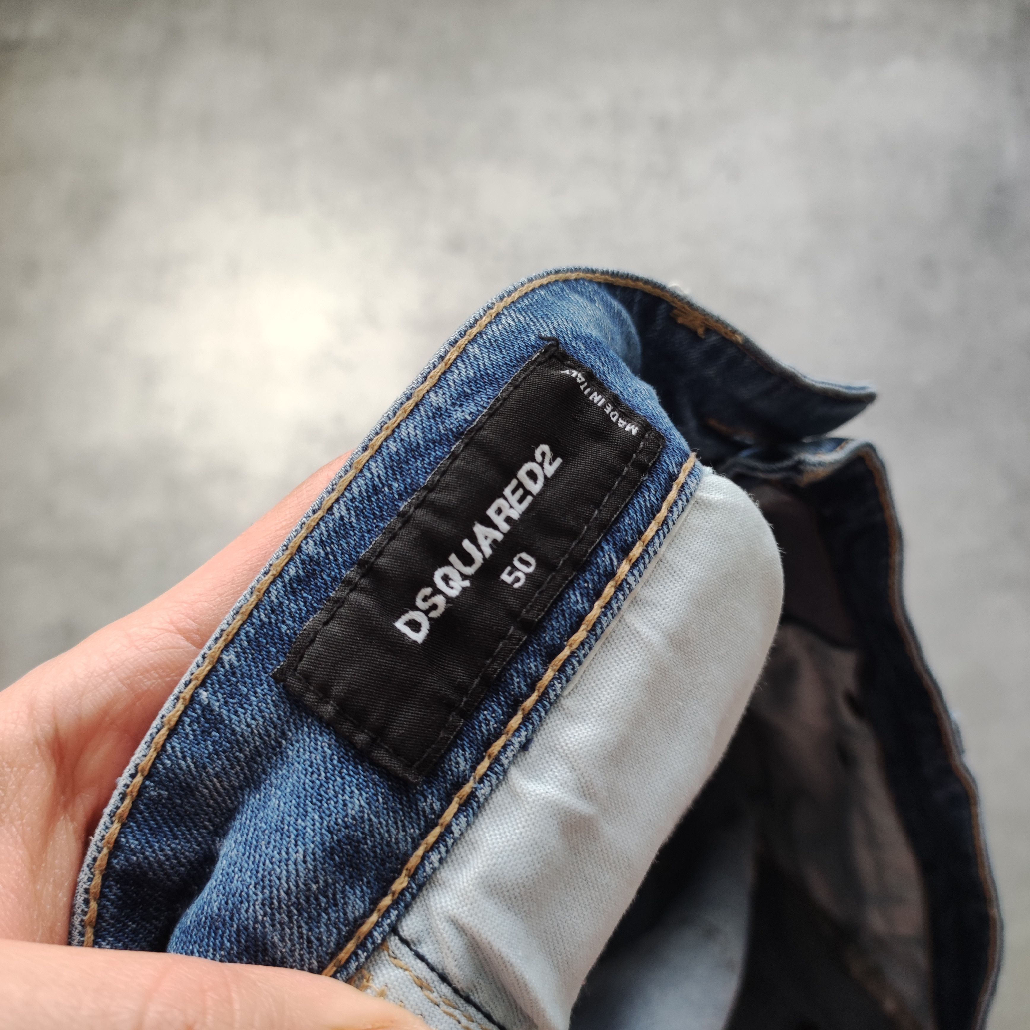 Dsquared2 DSQ2 Dsquared2 Denim Your Best Fantasy Distressed Jeans Size US 34 / EU 50 - 10 Thumbnail