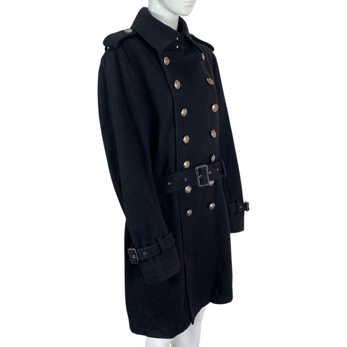 Japanese Brand × Yoshiyuki Konishi VINTAGE FICCE COLLEZIONE BY YOSHIYUKI KONISHI OVERCOAT Size US L / EU 52-54 / 3 - 4 Thumbnail