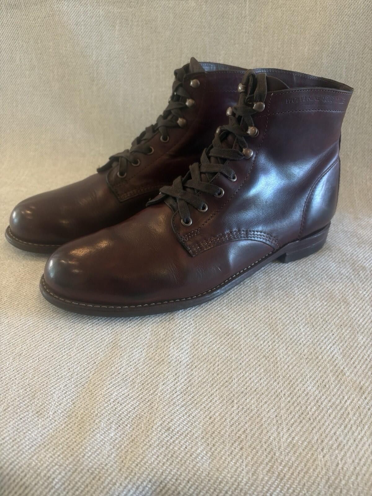 Wolverine Wolverine 1000 Mile Boots 10D W00137 Horween Cordovan No. 8 Size US 10 / EU 43 - 7 Thumbnail