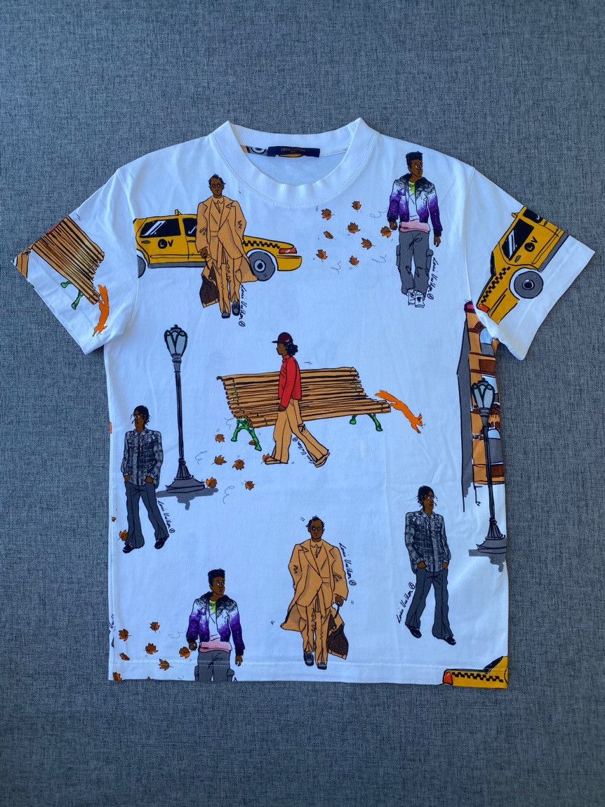 Louis Vuitton Louis Vuitton New Walkers T-Shirt Size XS Size US XS / EU 42 / 0 - 1 Thumbnail