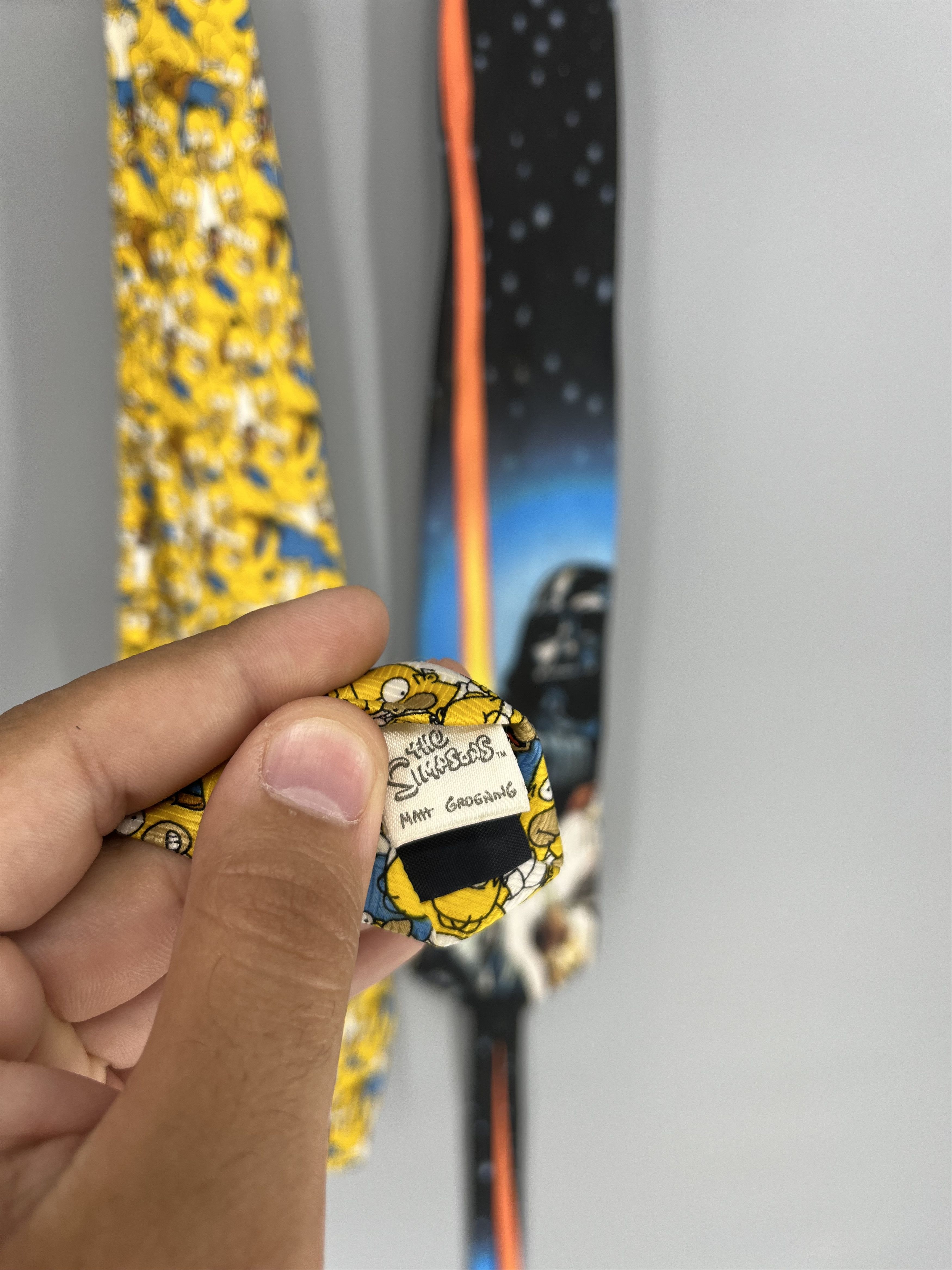 Star Wars Rare The Simpsons Star Wars Lot Of 2 Vintage 90s Size ONE SIZE - 13 Thumbnail