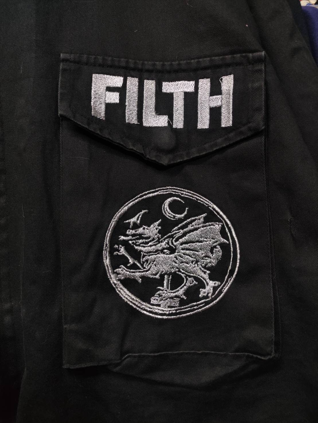 Band Tees Very Rare! Vtg 00's Cradle of Filth Foul Metal Jacket/Hoodie Size US XL / EU 56 / 4 - 5 Thumbnail