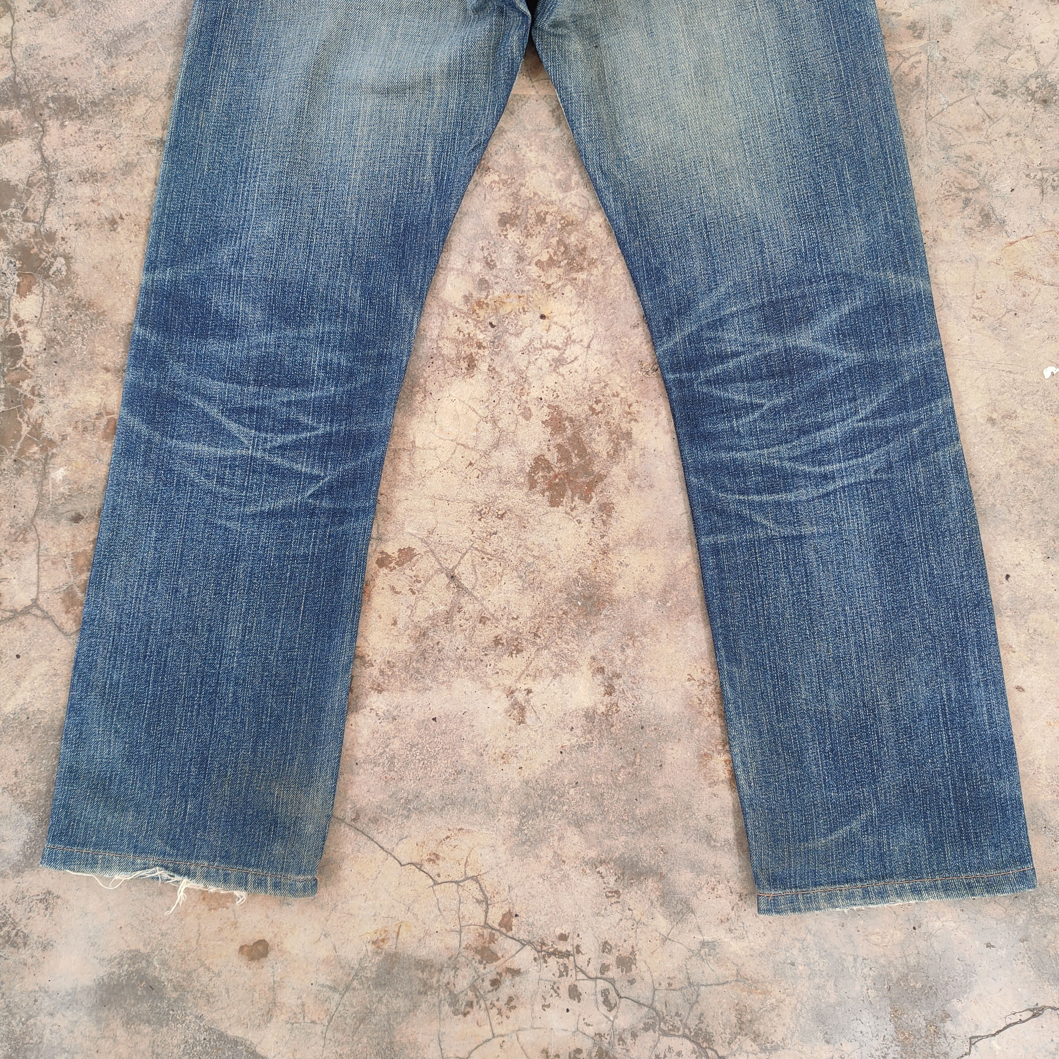 Levi's Vintage Clothing VINTAGE LEVI'S 532 RUSTY RIPPED FADED JEANS DENIM PANTS Size US 30 / EU 46 - 10 Thumbnail
