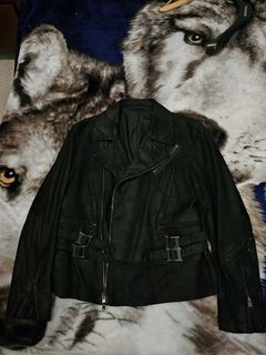 Men s Number N ine Leather Jackets Grailed