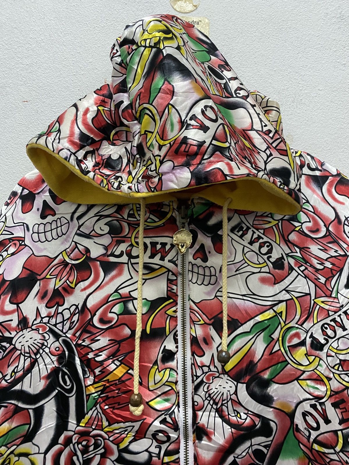 Affliction × Ed Hardy Ed Hardy fullprint two way zipper hoodie Size US M / EU 48-50 / 2 - 10 Thumbnail