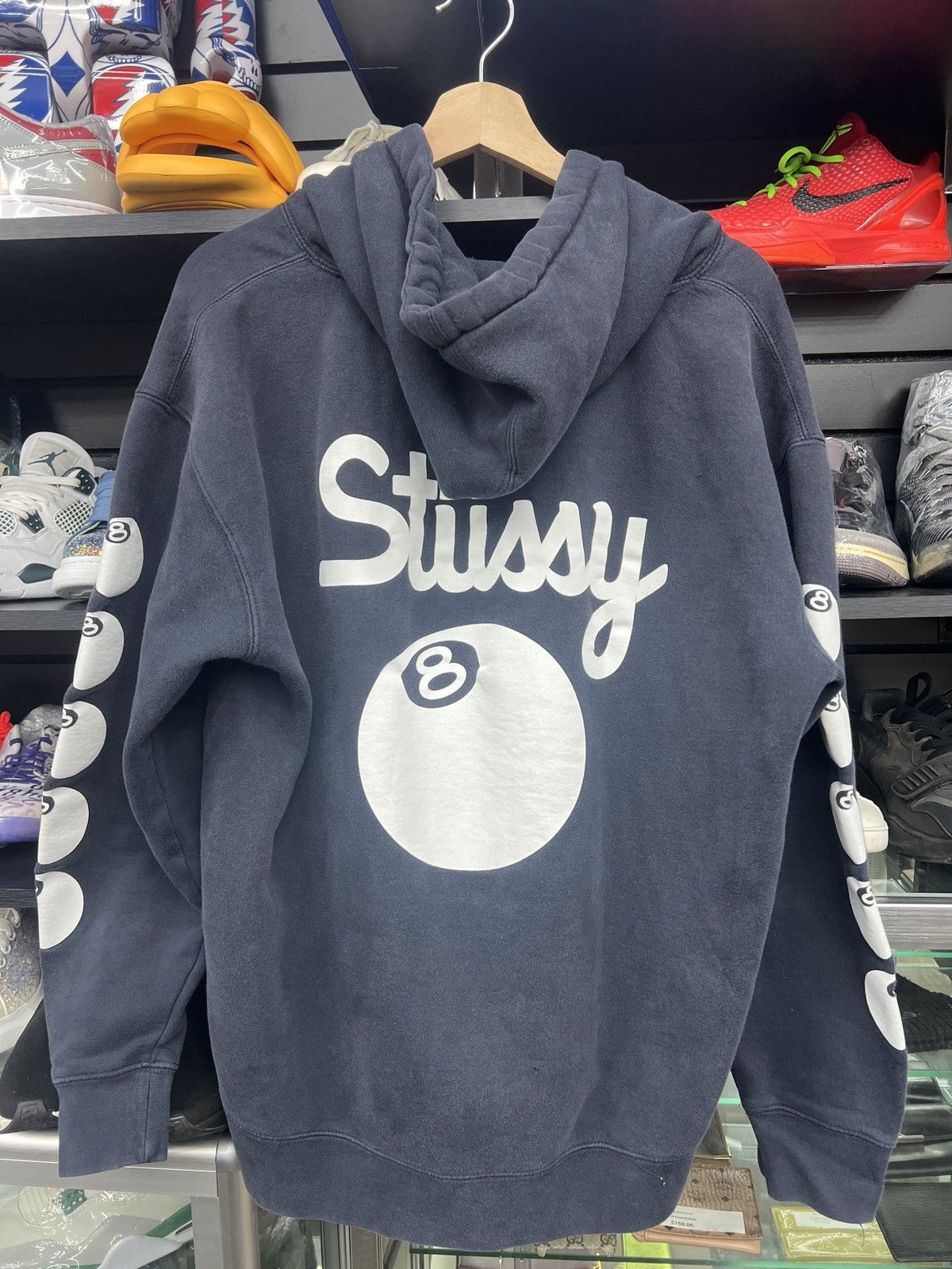 Stussy 8 Ball Hoodie | Grailed
