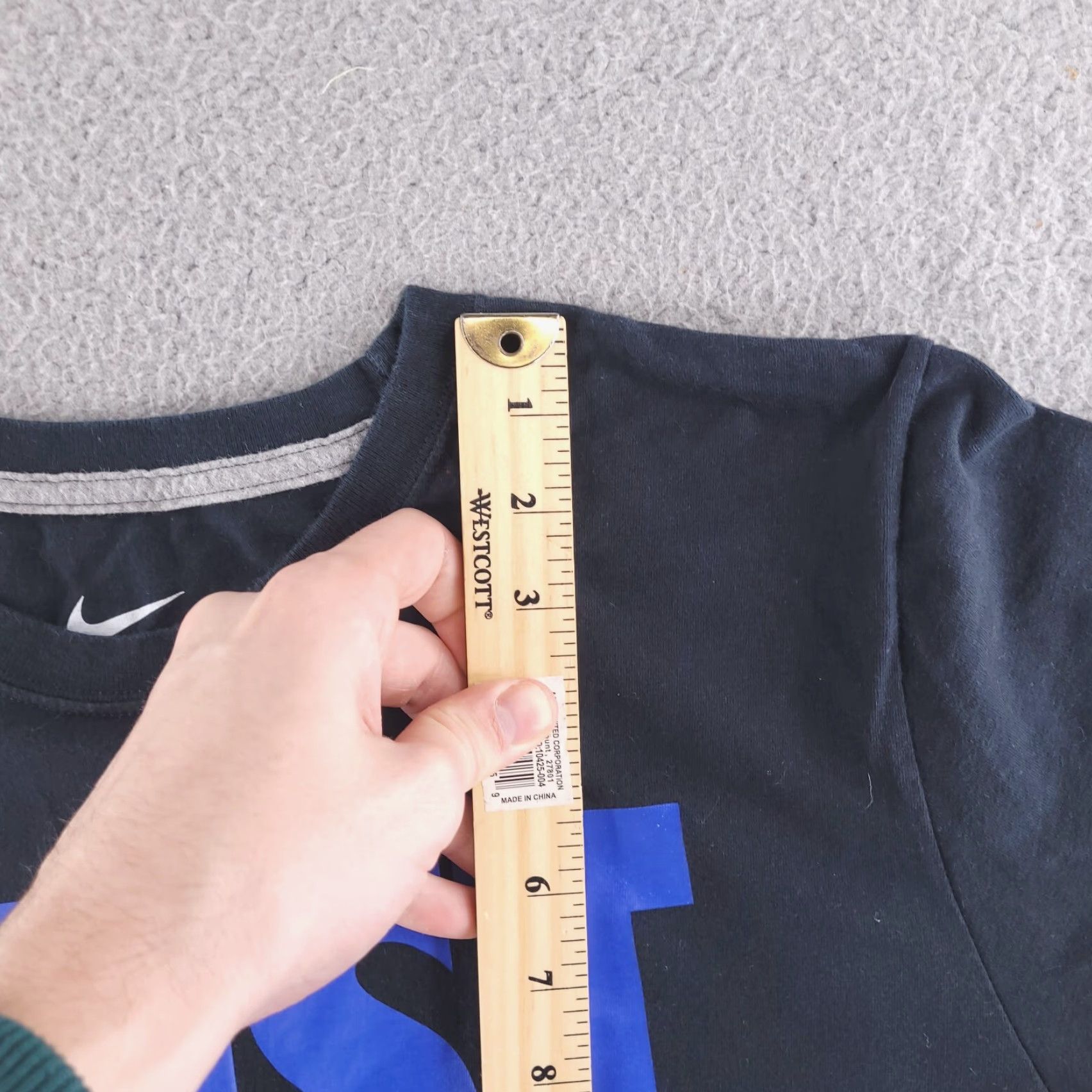 Nike VINTAGE Nike Shirt Mens Medium Black Short Sleeve Just Net Basketball Size US M / EU 48-50 / 2 - 7 Thumbnail